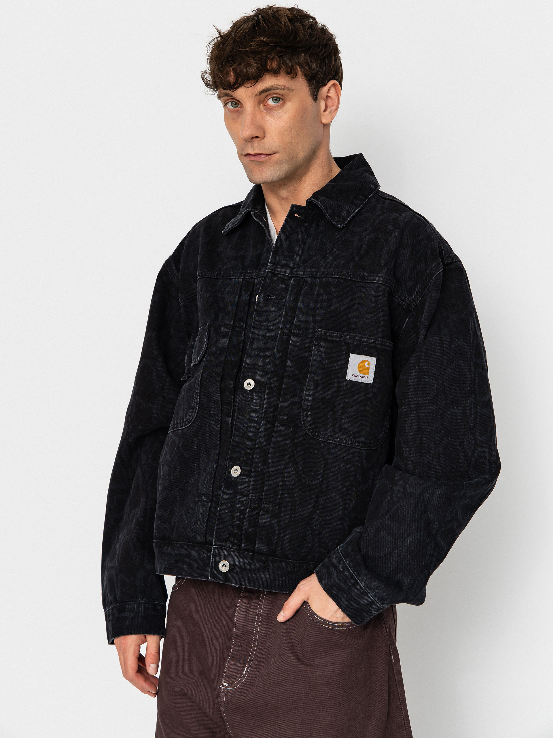 Carhartt WIP Dayton Trucker Jacket - black (black/black) Carhartt WIP Dayton Trucker Jacket - black (black/black)
