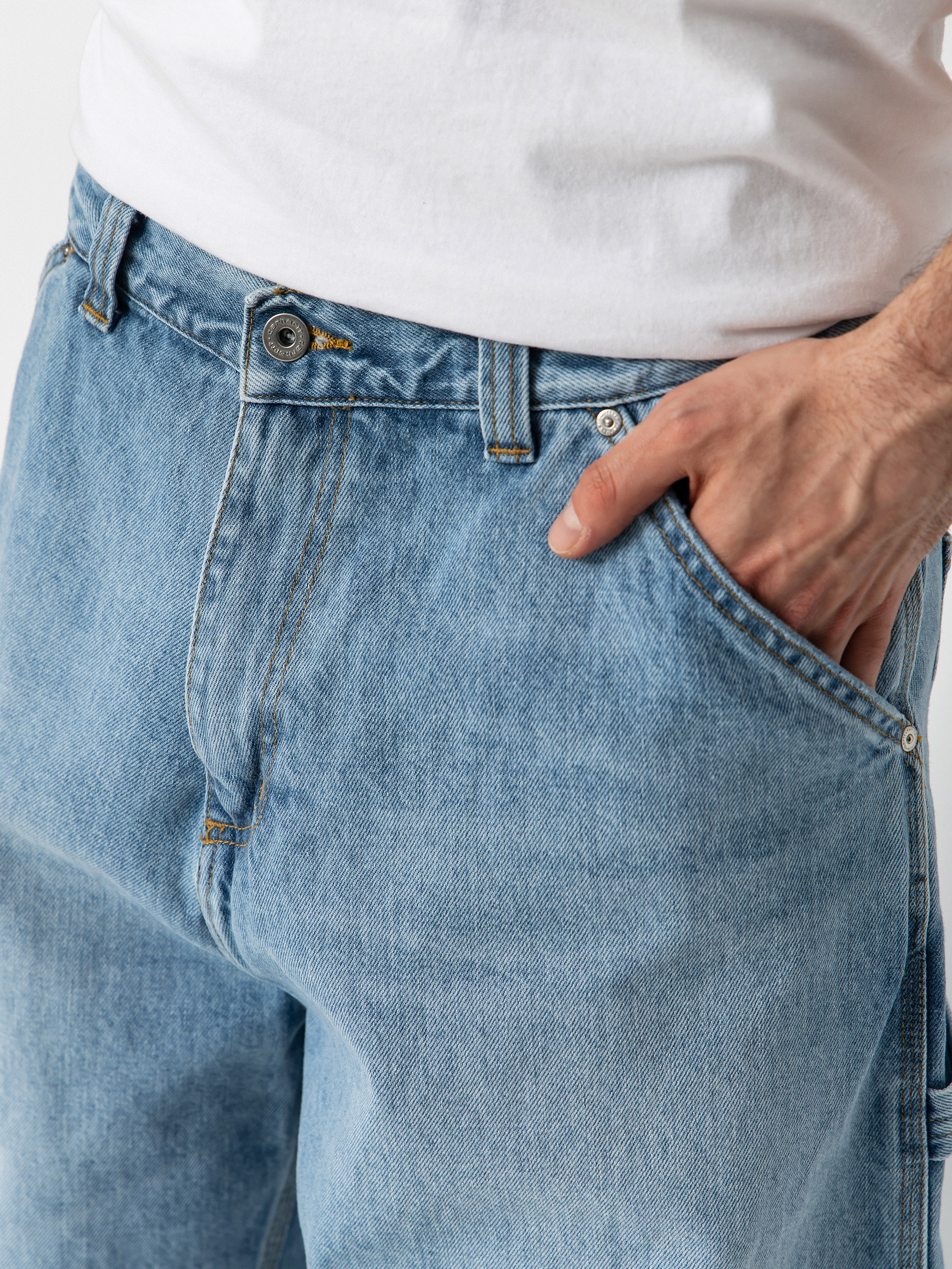 Carhartt WIP Belmont Pants (blue heavy worn bleached)