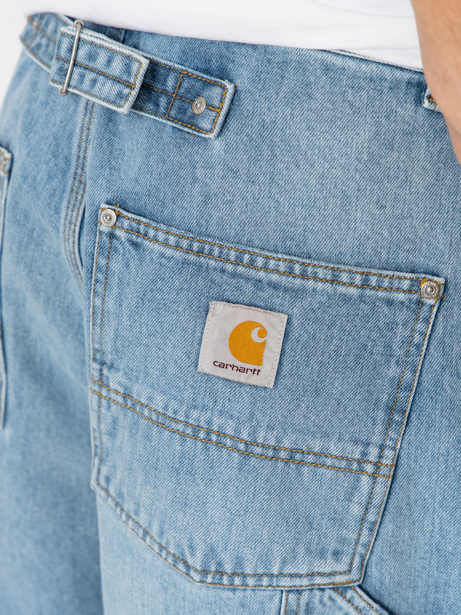 Carhartt WIP Belmont Pants (blue heavy worn bleached)