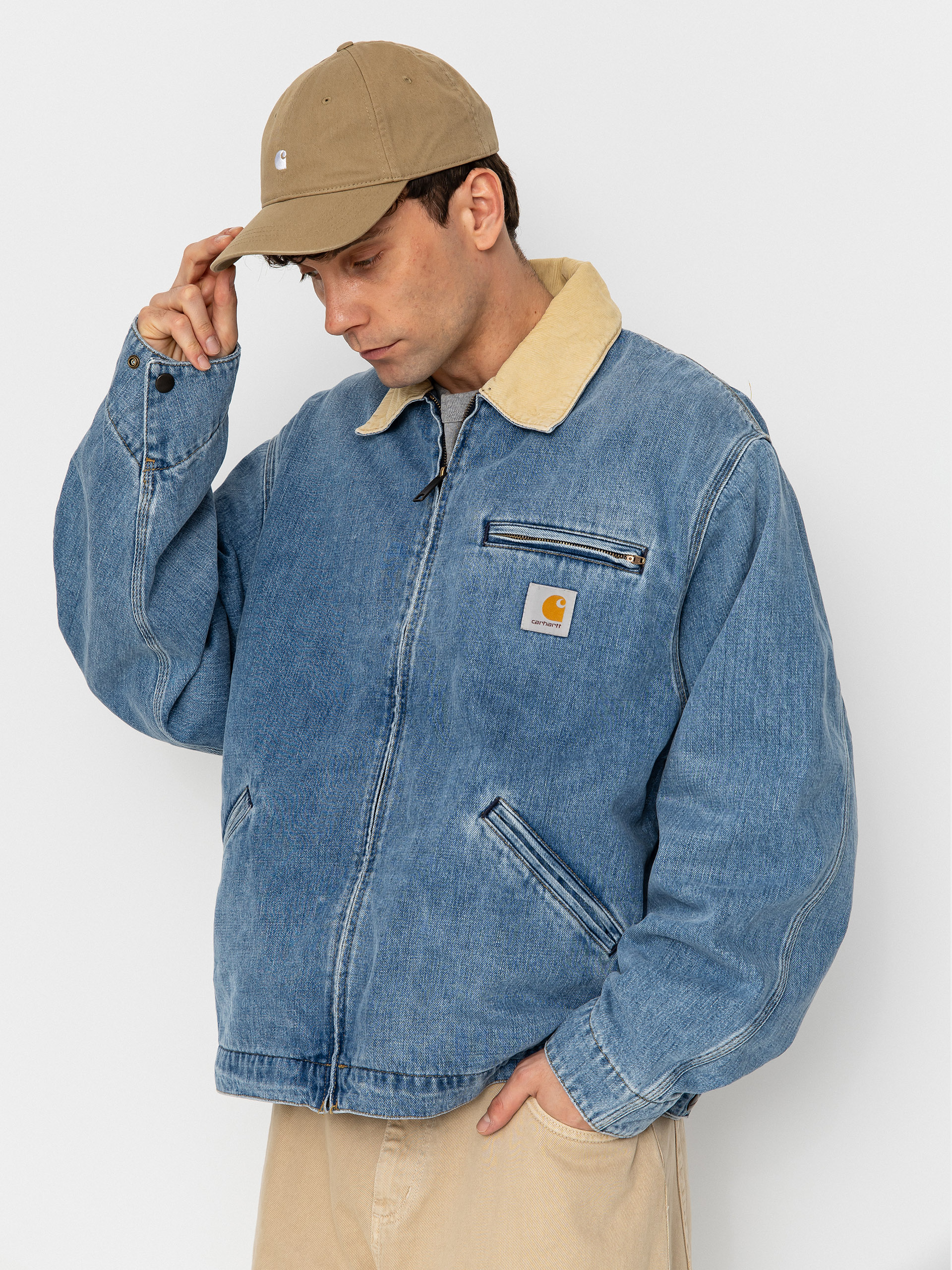 Carhartt WIP Jacke OG Detroit (blue/dusty h brown)