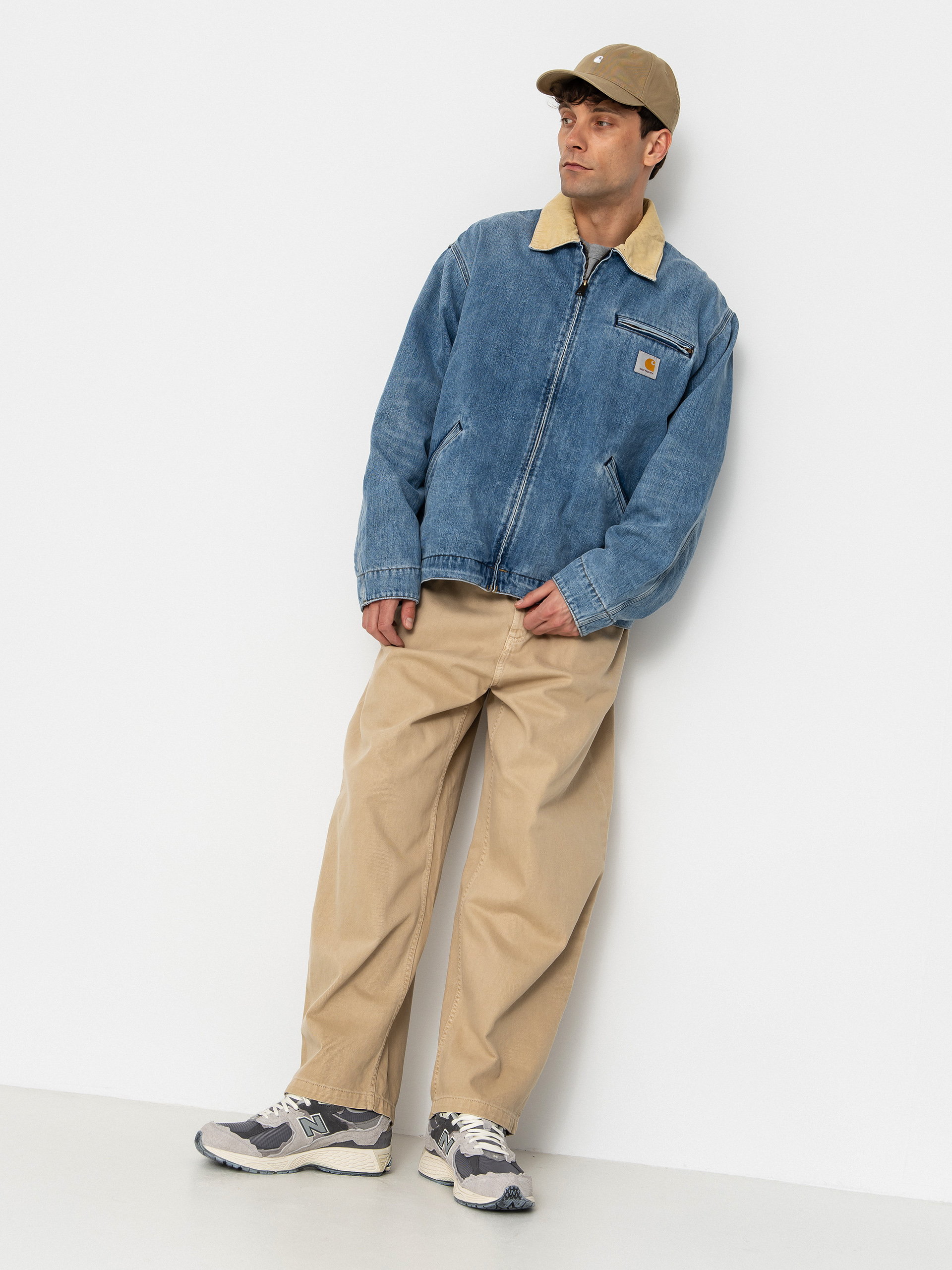 Carhartt WIP Jacket OG Detroit (blue/dusty h brown)