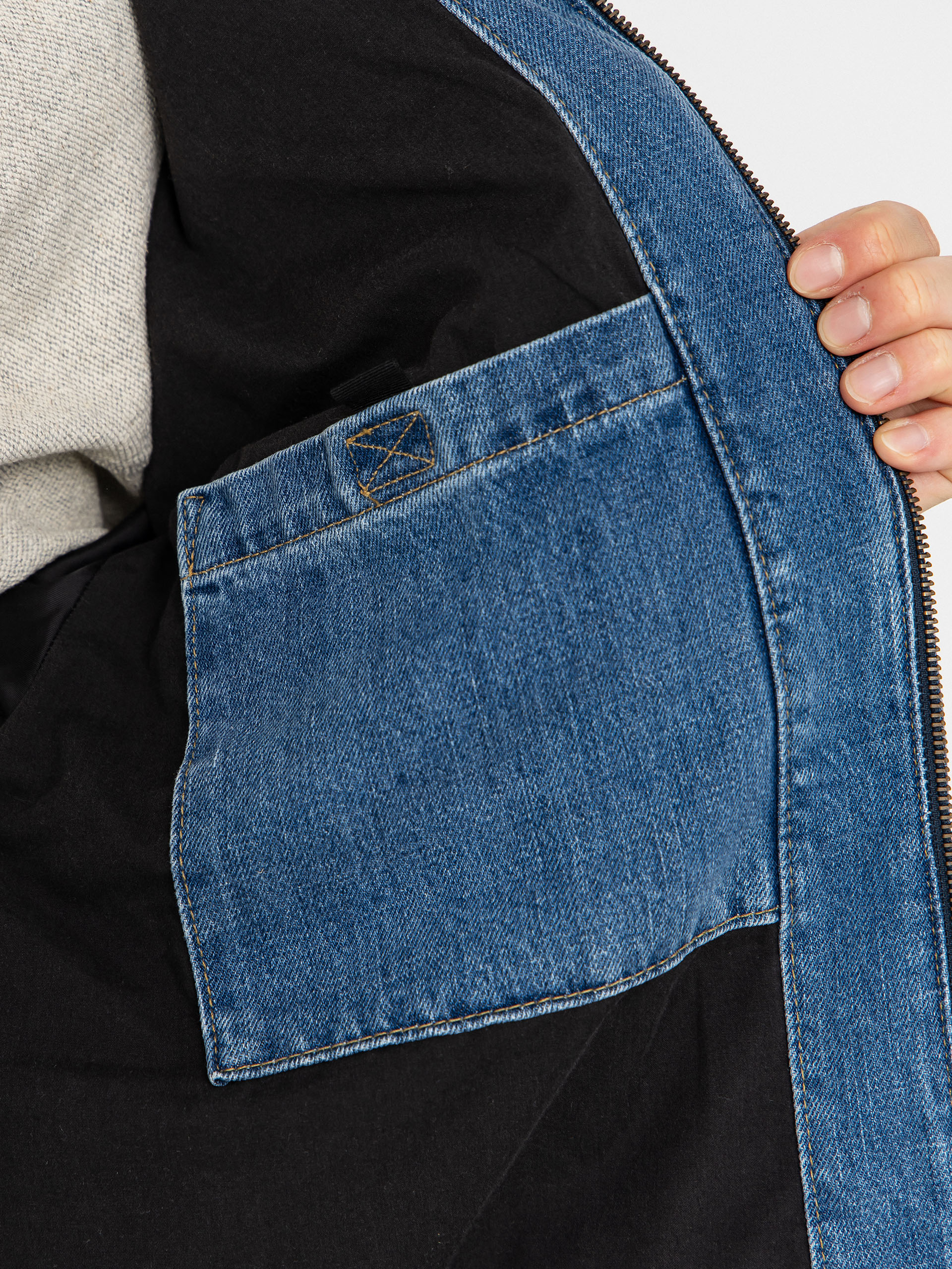 Carhartt WIP Jacke OG Detroit (blue/dusty h brown)
