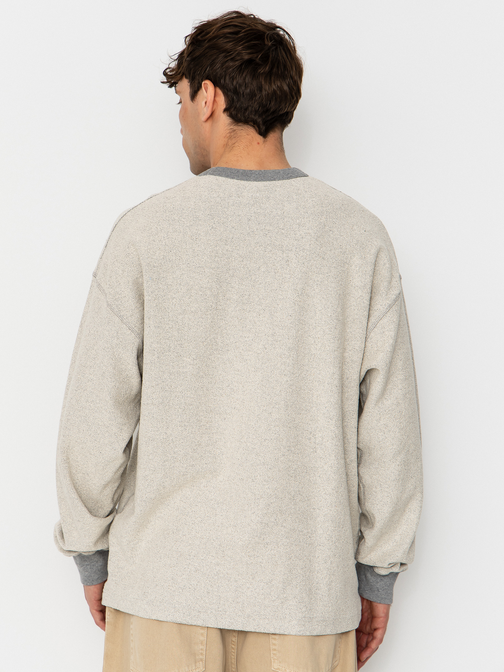 Polar Skate Reversed Sweater (heather grey)