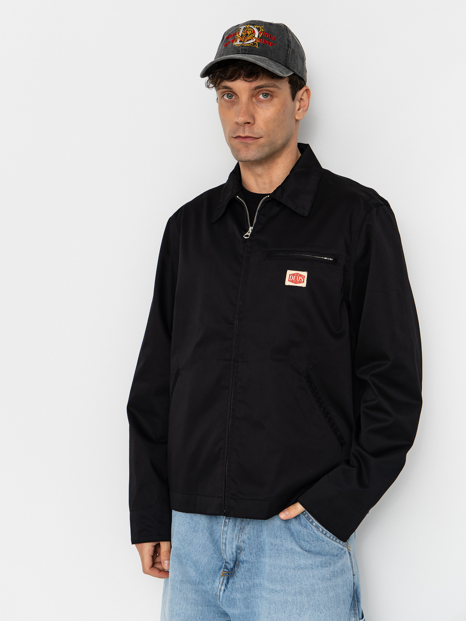 Deus Ex Machina Harajuku Coach Jacket - black (black)