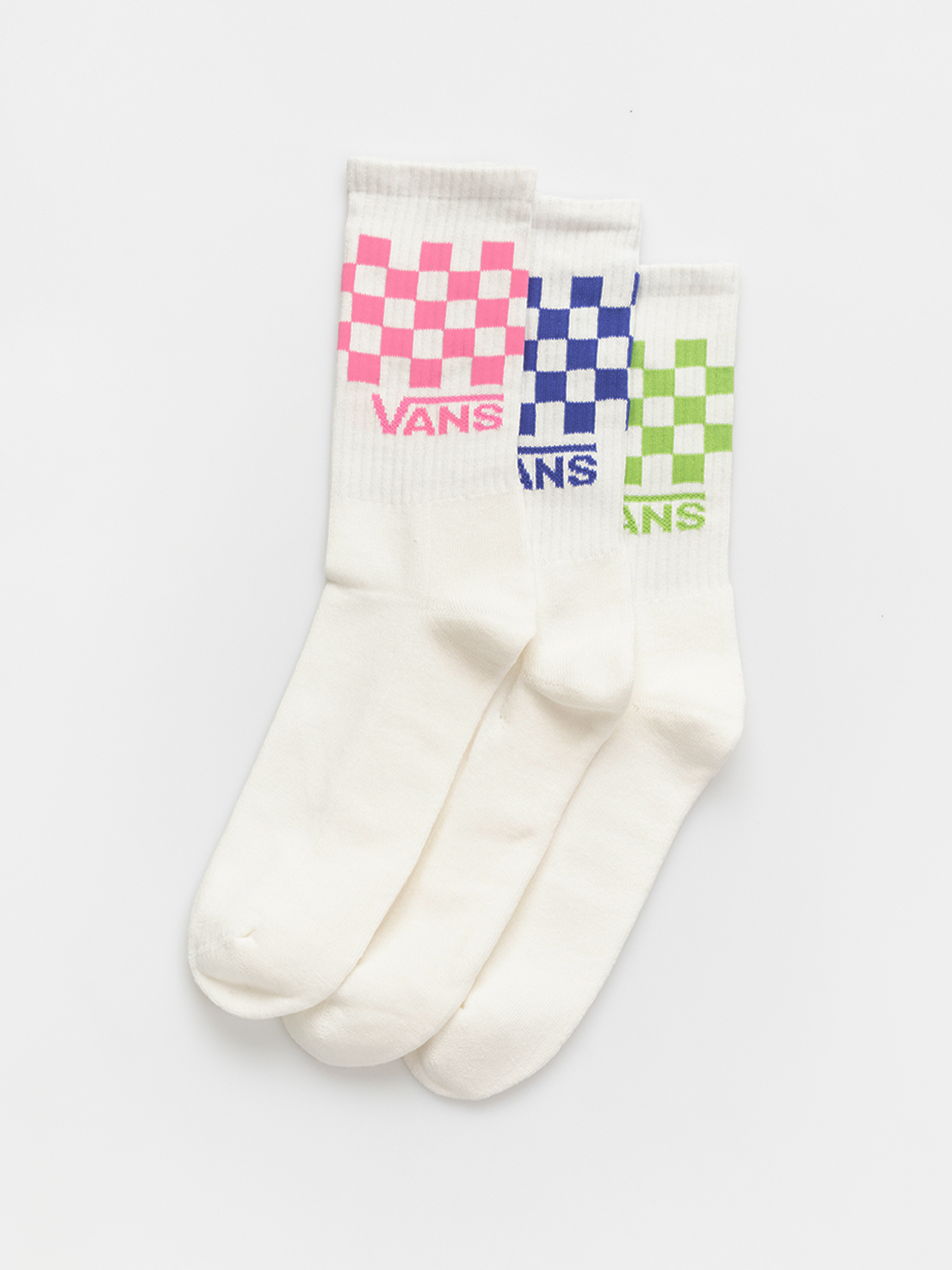 Vans Socks Classic Check Crew (pink fizz)