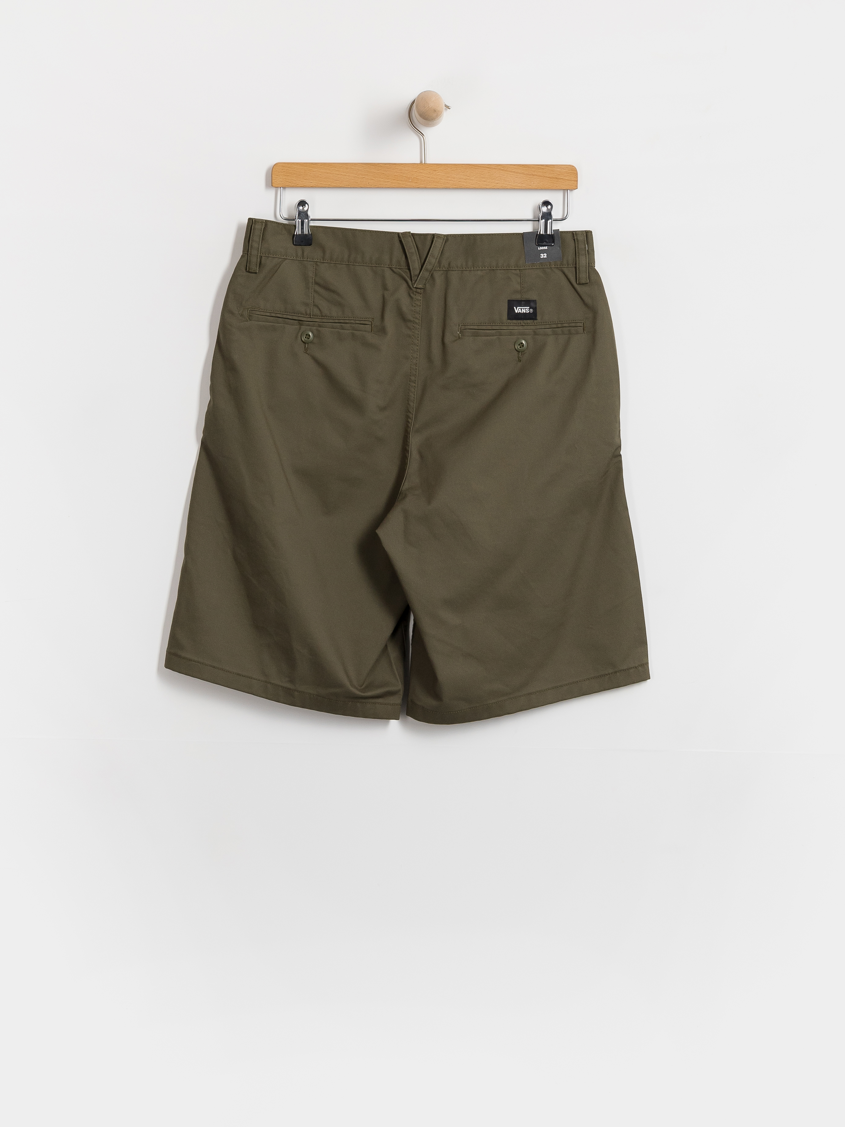 Vans Authentic Chino Loose Shorts (mossy olive)