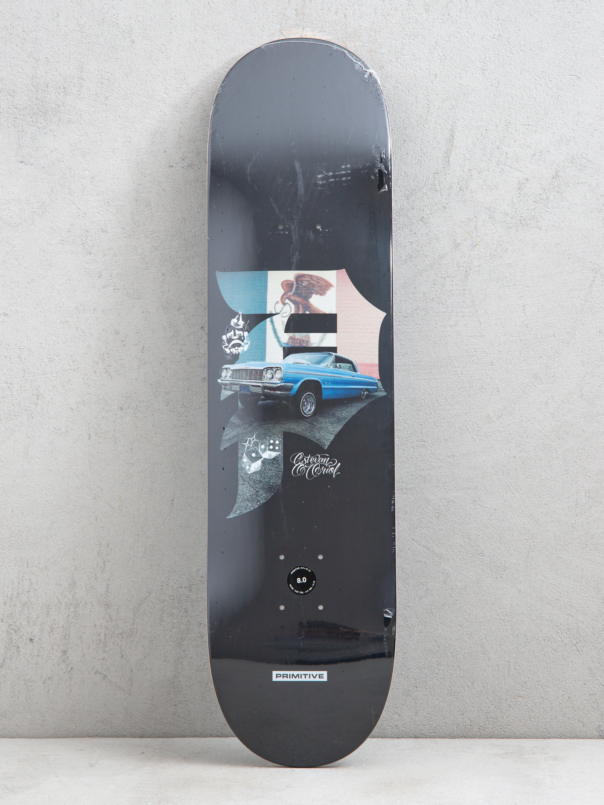 Primitive Deck Dirty P Ride (black)