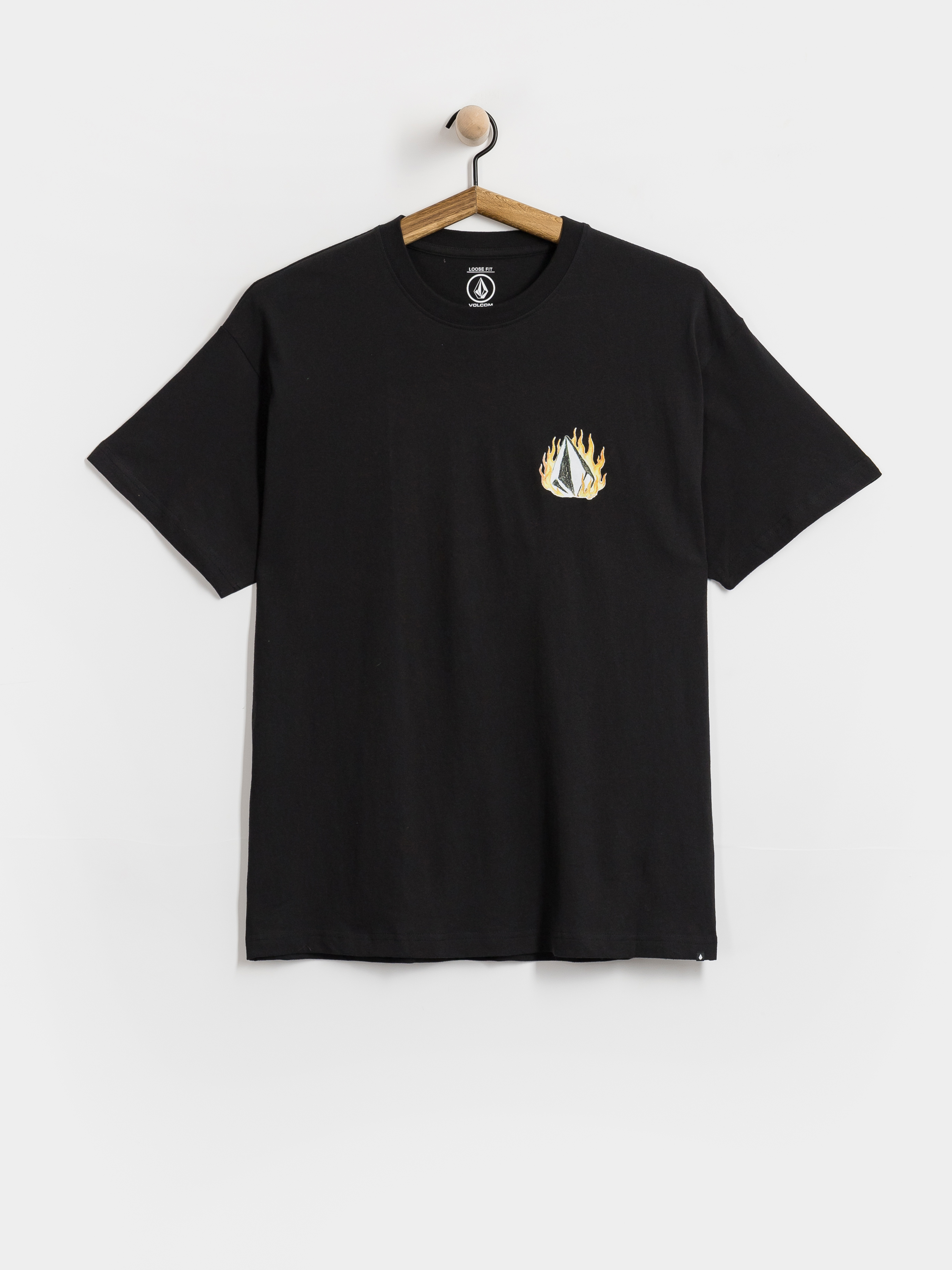 Volcom T-Shirt Double Fantasy Lse (black)
