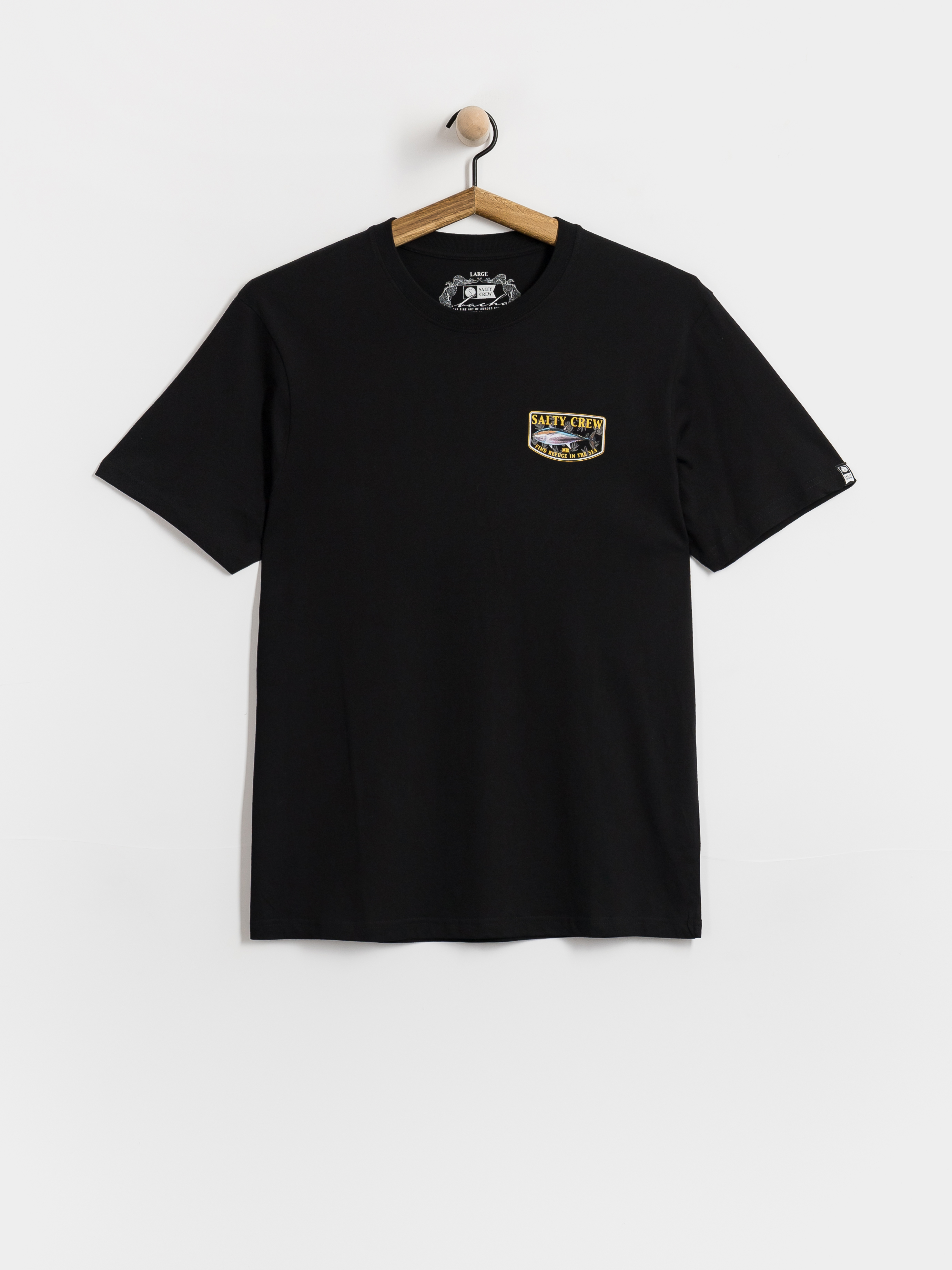 Salty Crew T-Shirt Big Blue Fill (black)