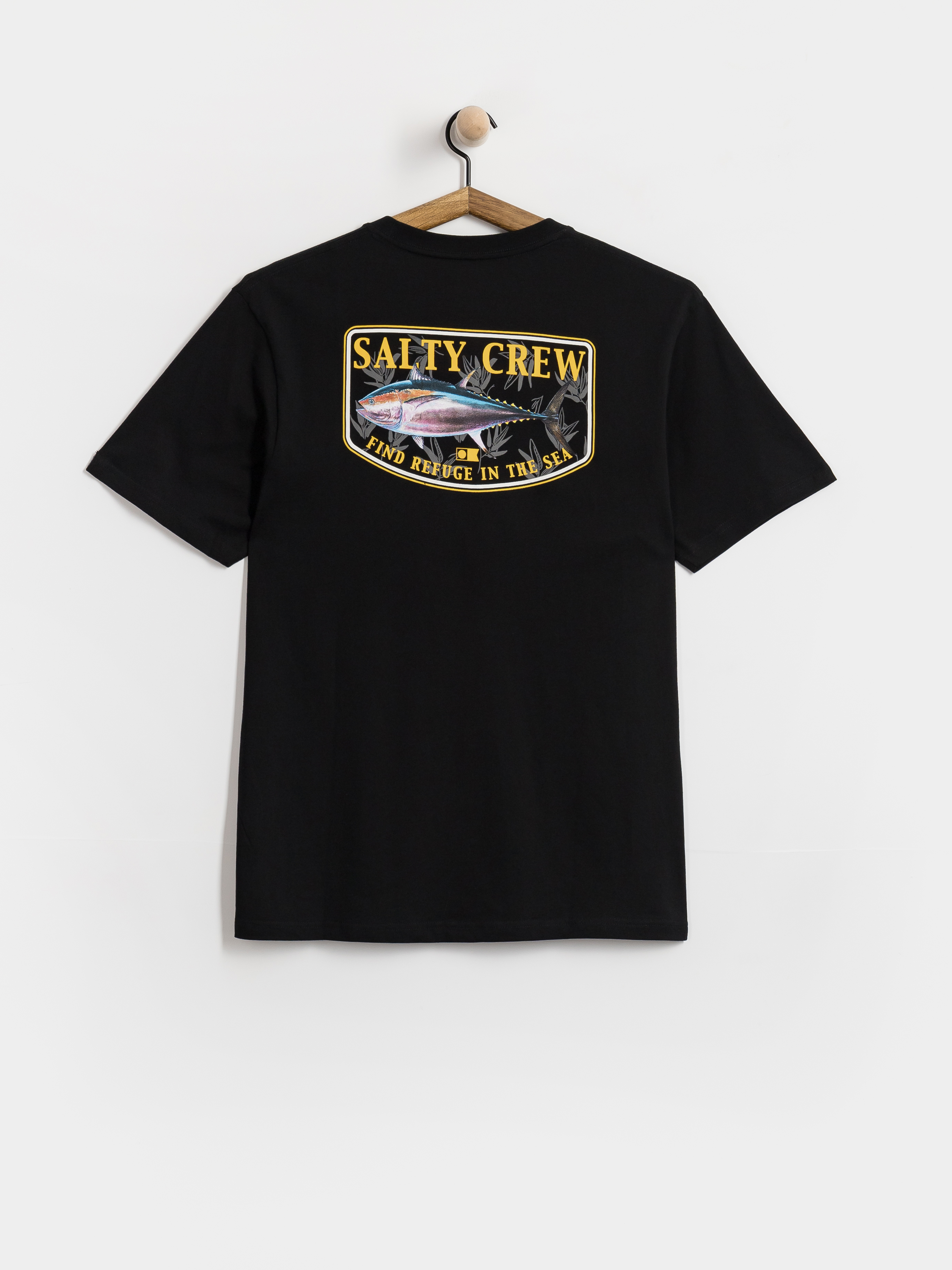 Salty Crew T-Shirt Big Blue Fill (black)