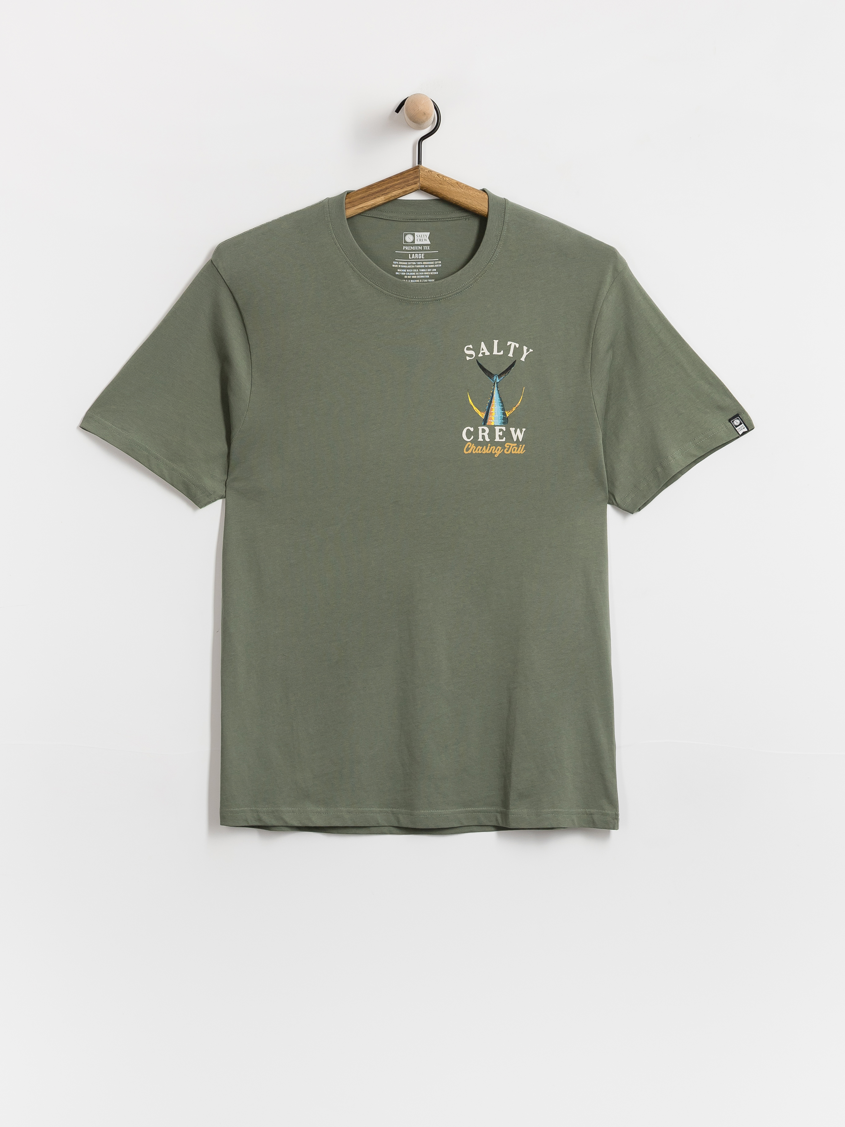 Salty Crew T-Shirt Tailed (laurel wreath)
