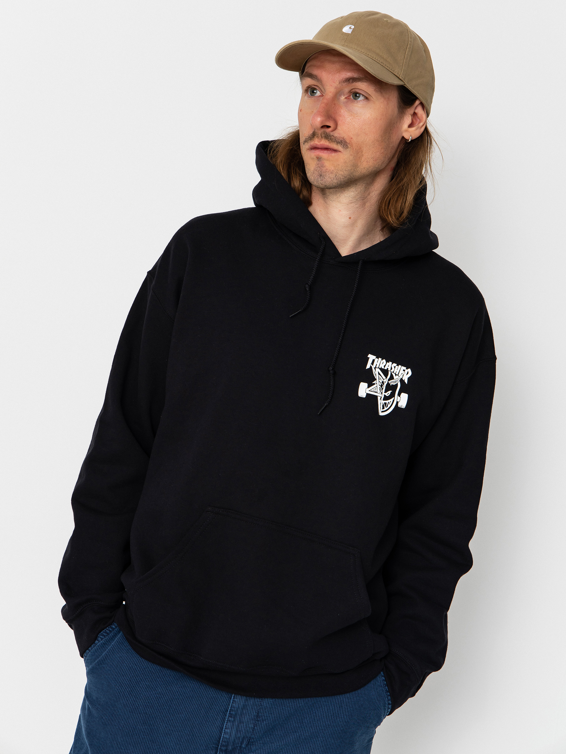 Thrasher x Spitfire Classic Swirl HD Hoodie (black)