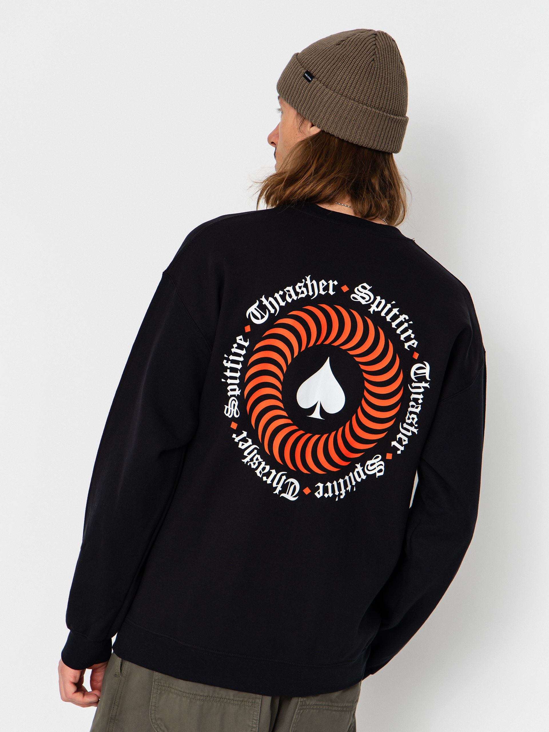 Thrasher x Spitfire The End Oath Sweatshirt - black (black)
