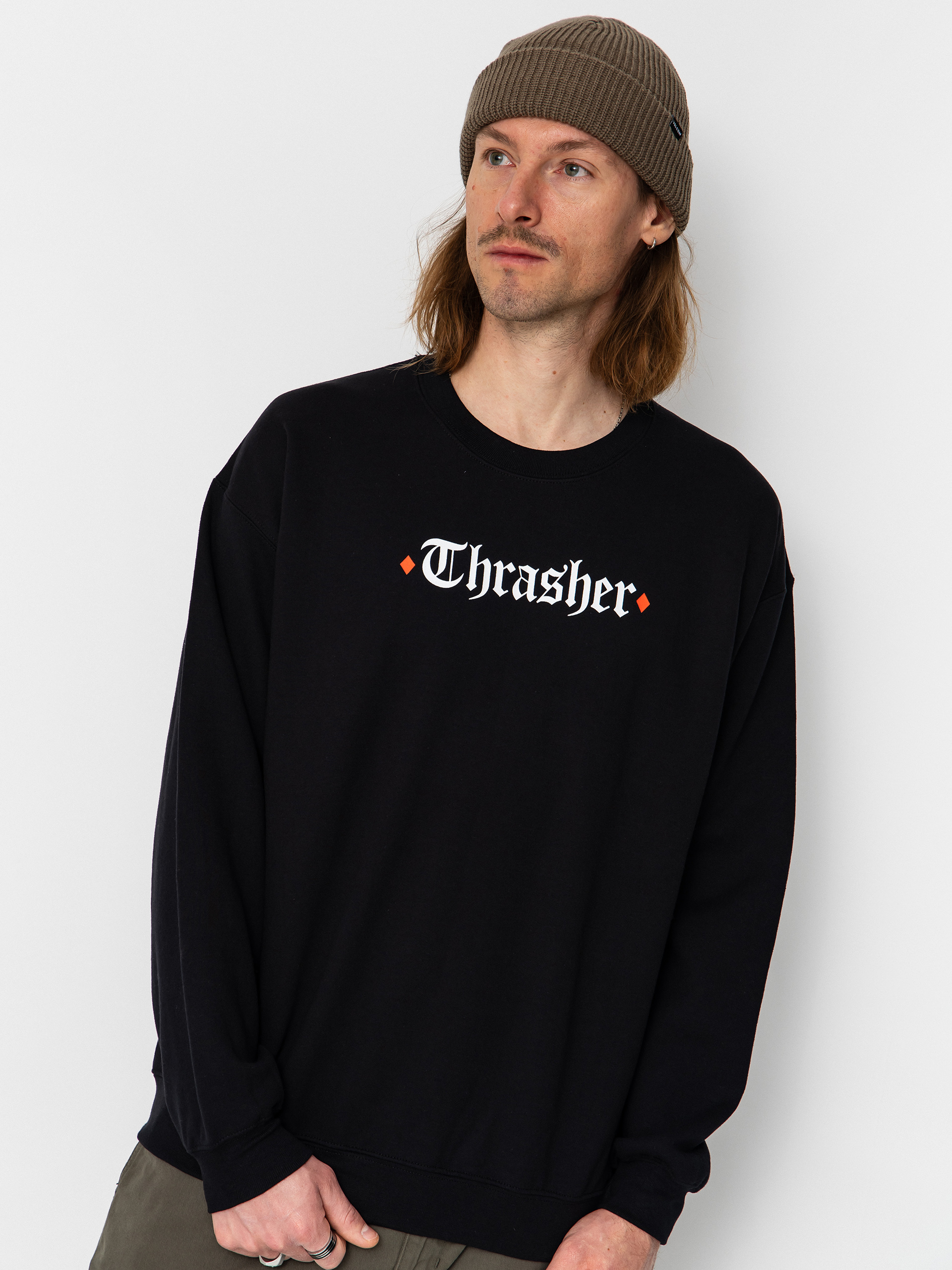 Thrasher x Spitfire The End Oath Sweatshirt (black)