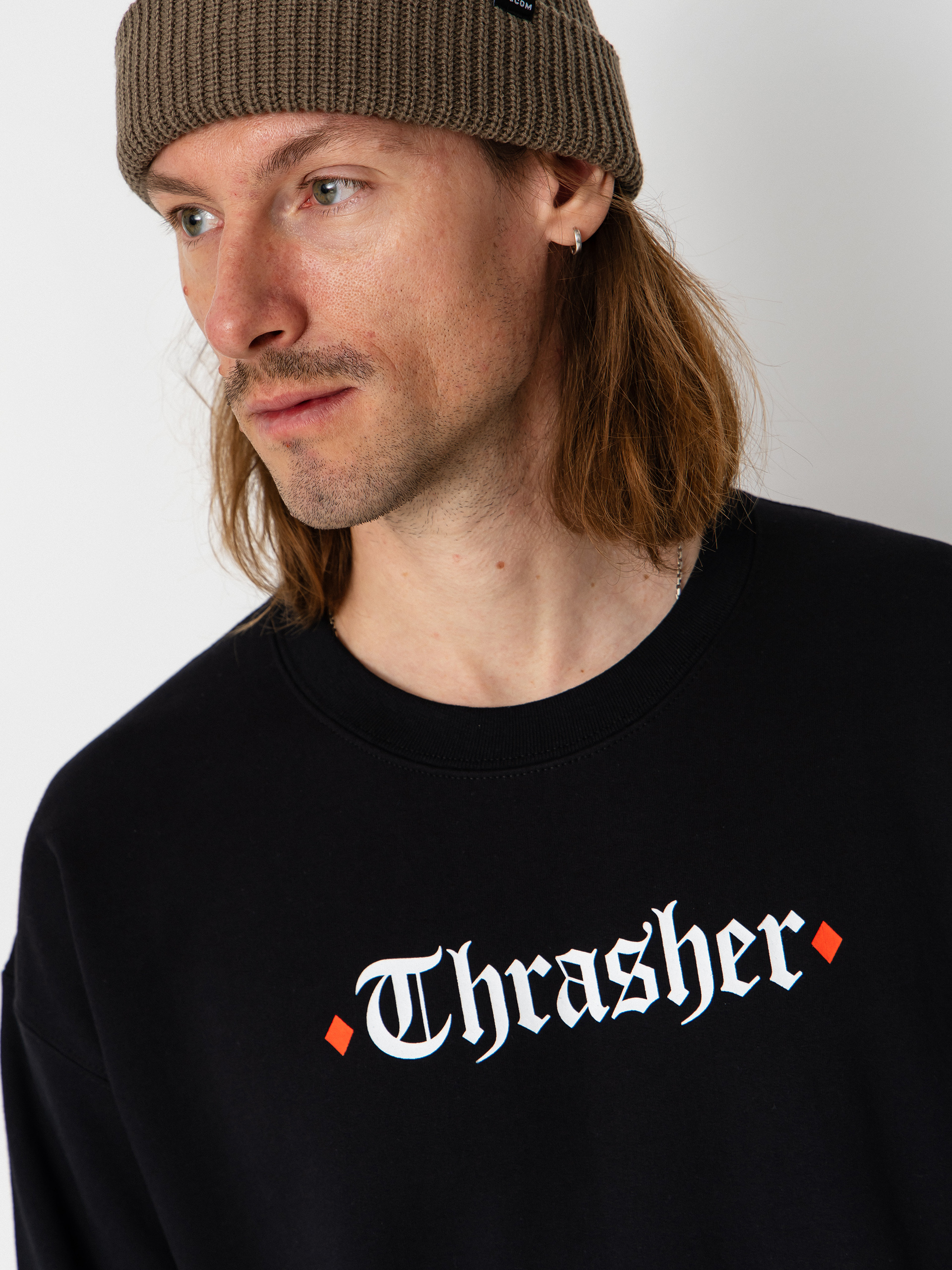 Thrasher x Spitfire The End Oath Sweatshirt (black)