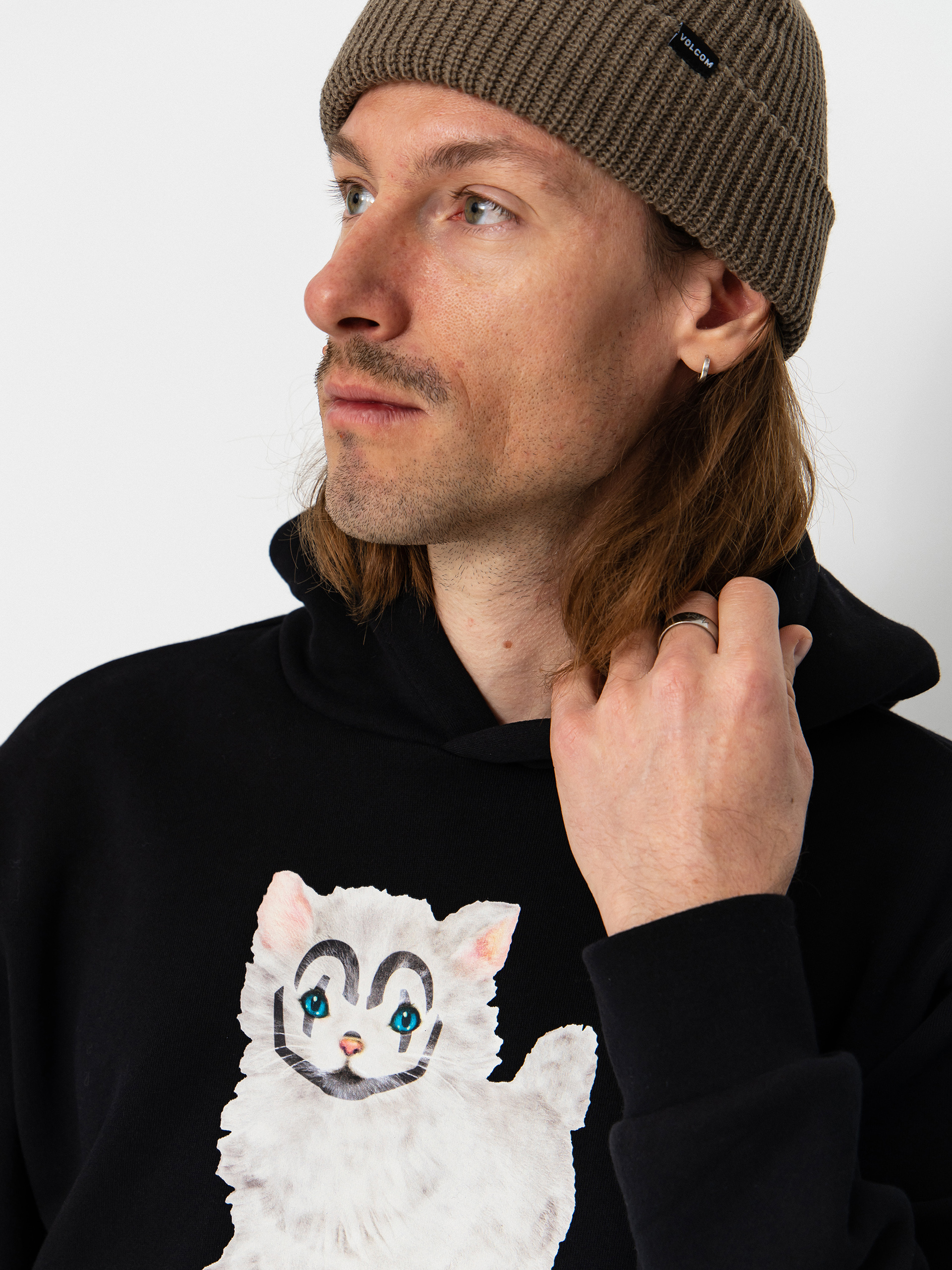 RipNDip Pet Me Im Cute HD Hoodie (black)