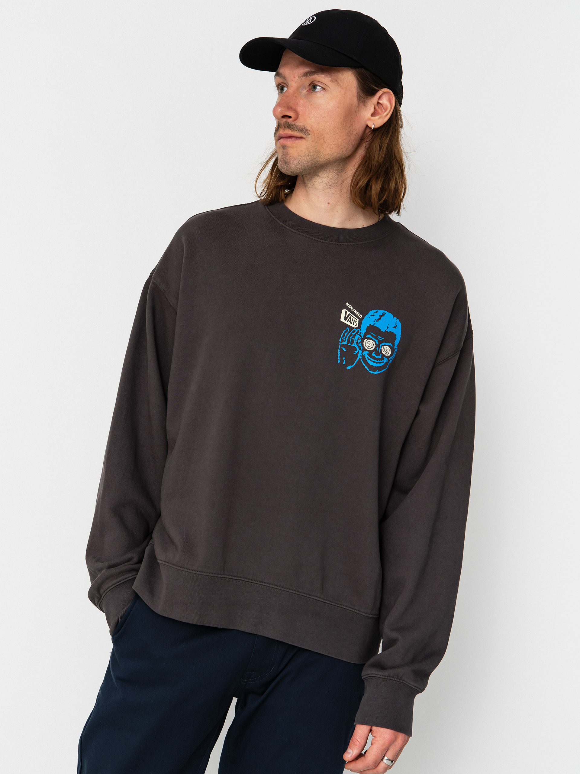 Vans Need Vans Crew Sweatshirt (black)