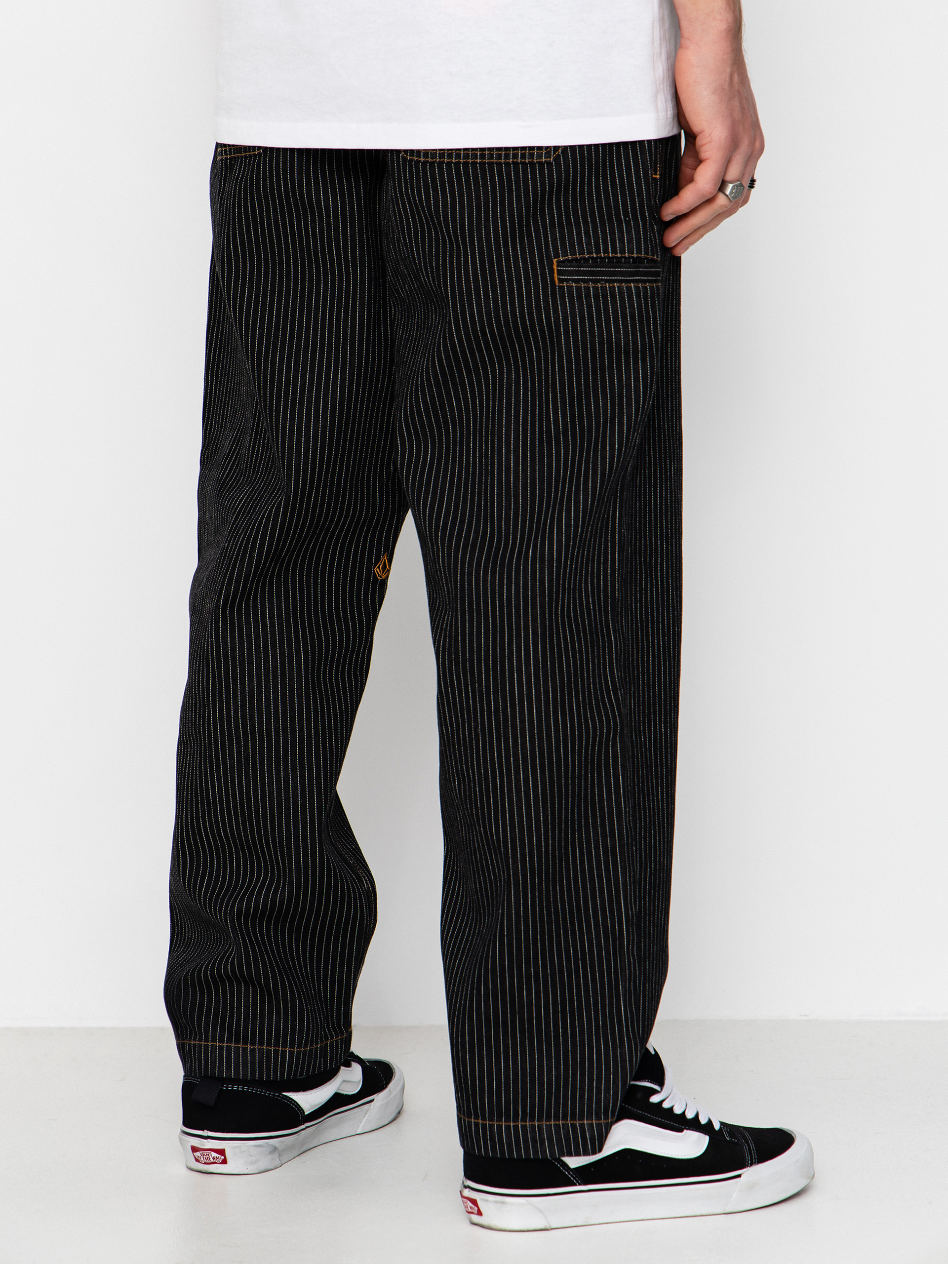 Volcom Work Dialed Pants (black stripe)