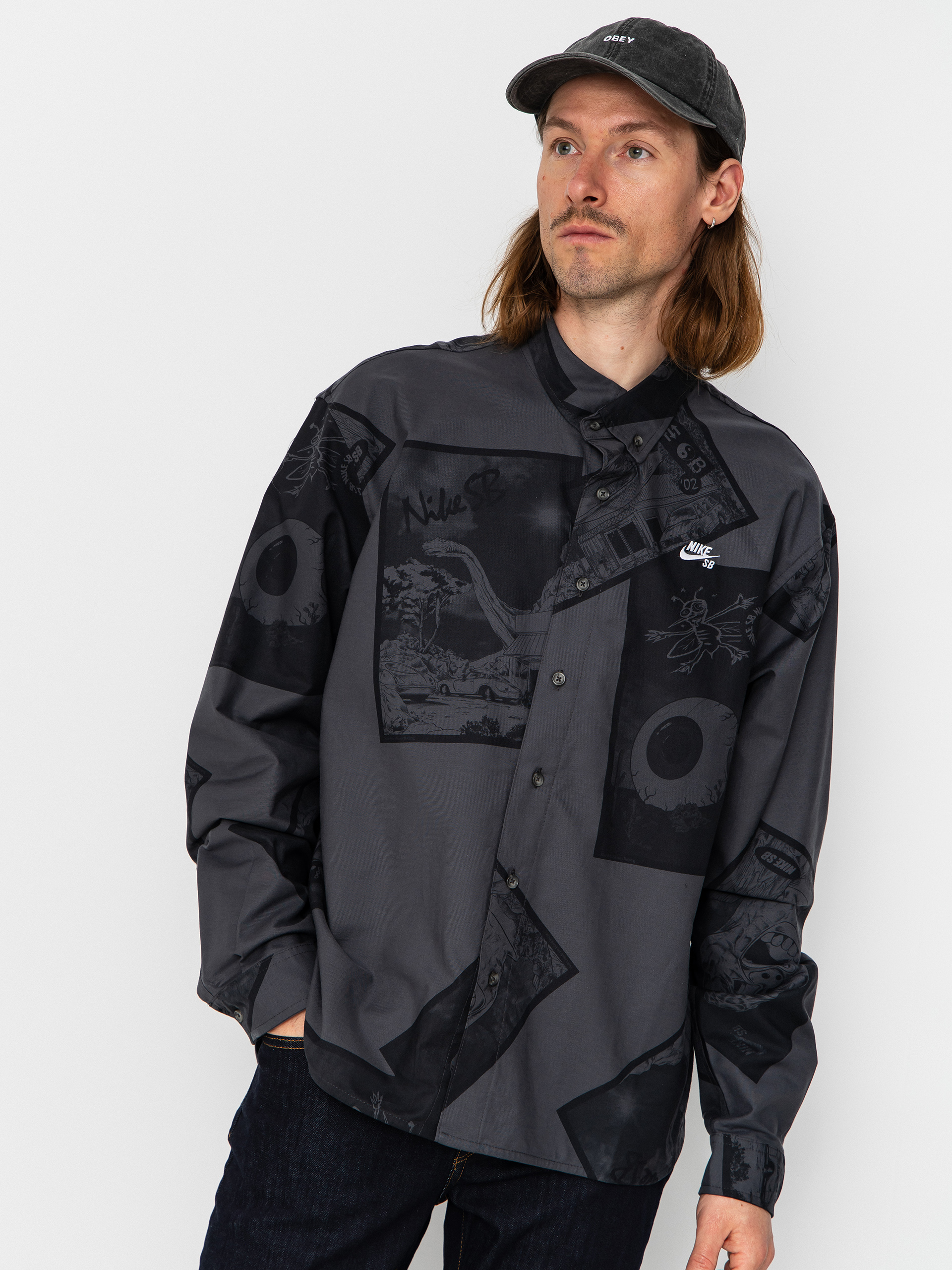 Nike SB Nike SB Shirt (anthracite)