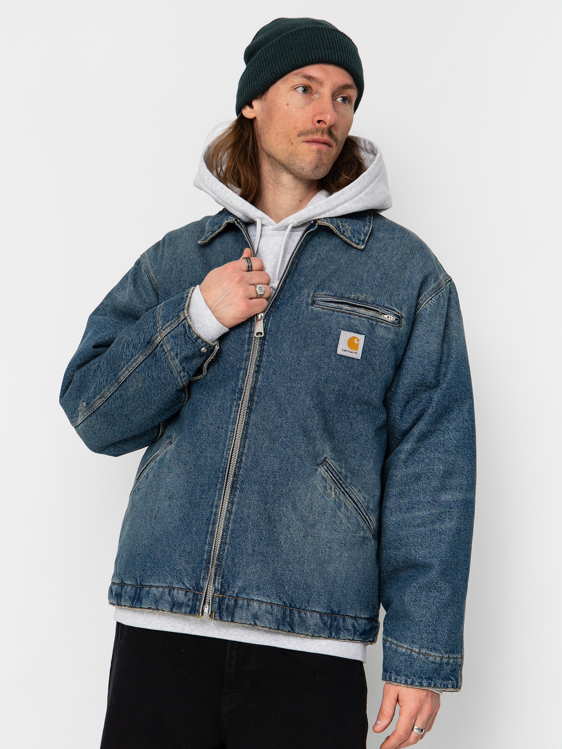 Carhartt WIP OG Detroit Jacket - beige (dusty h brown/dusty h