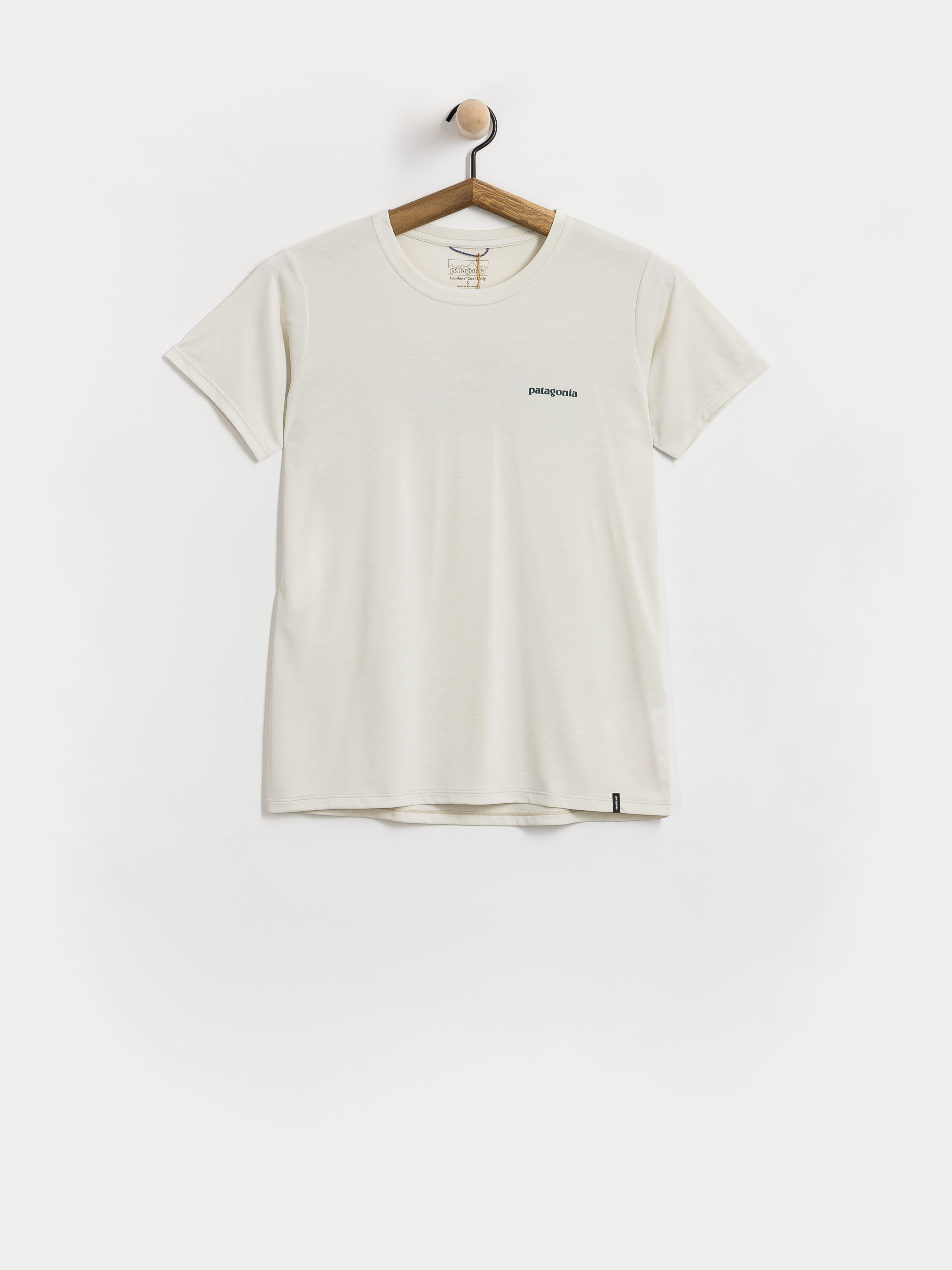 Patagonia T-Shirt Capilene Cool Boardshort Logo Wmn (dyno white)