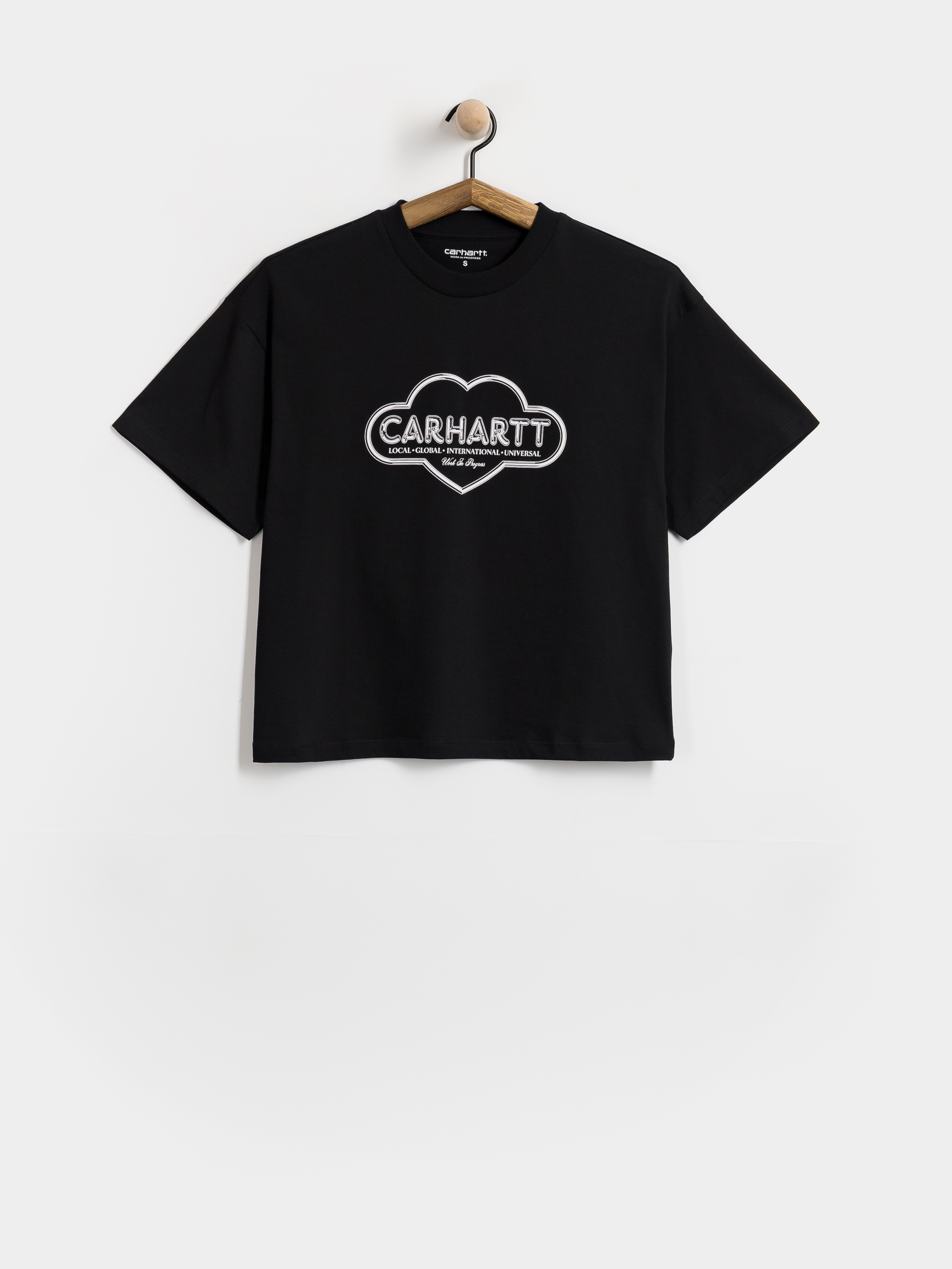 Carhartt WIP T-Shirt Cloud Heart Wmn (black)