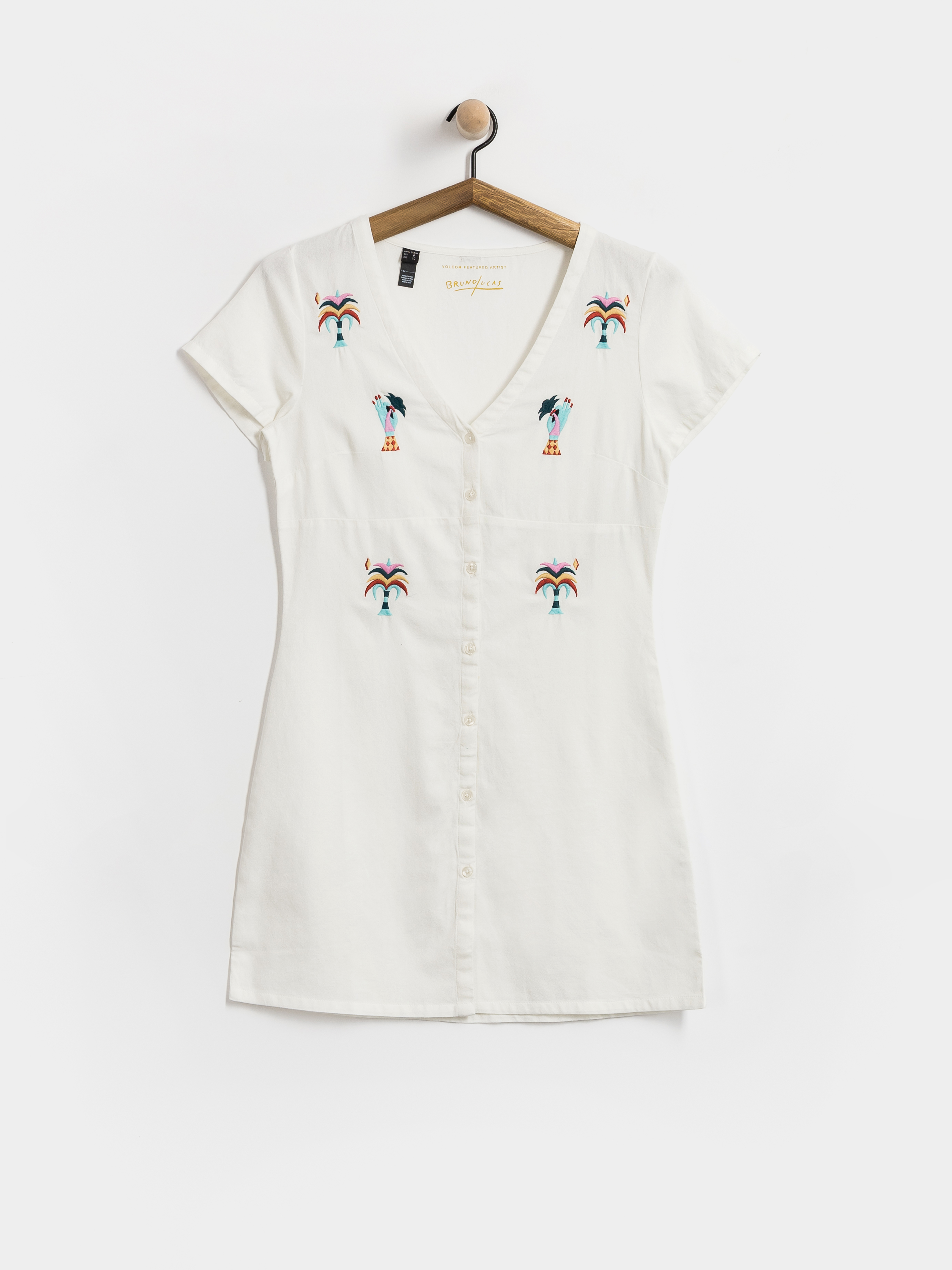 Volcom Fa Bruno Lucas Wmn Dress (off white)