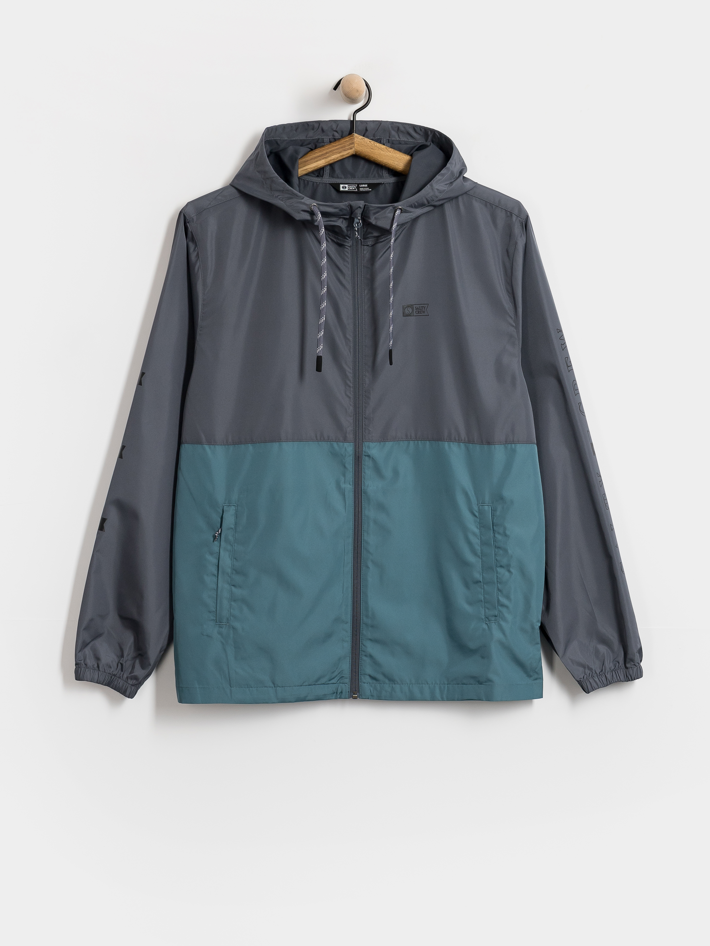 Salty Crew Surface Windbreaker Jacke (magnet)