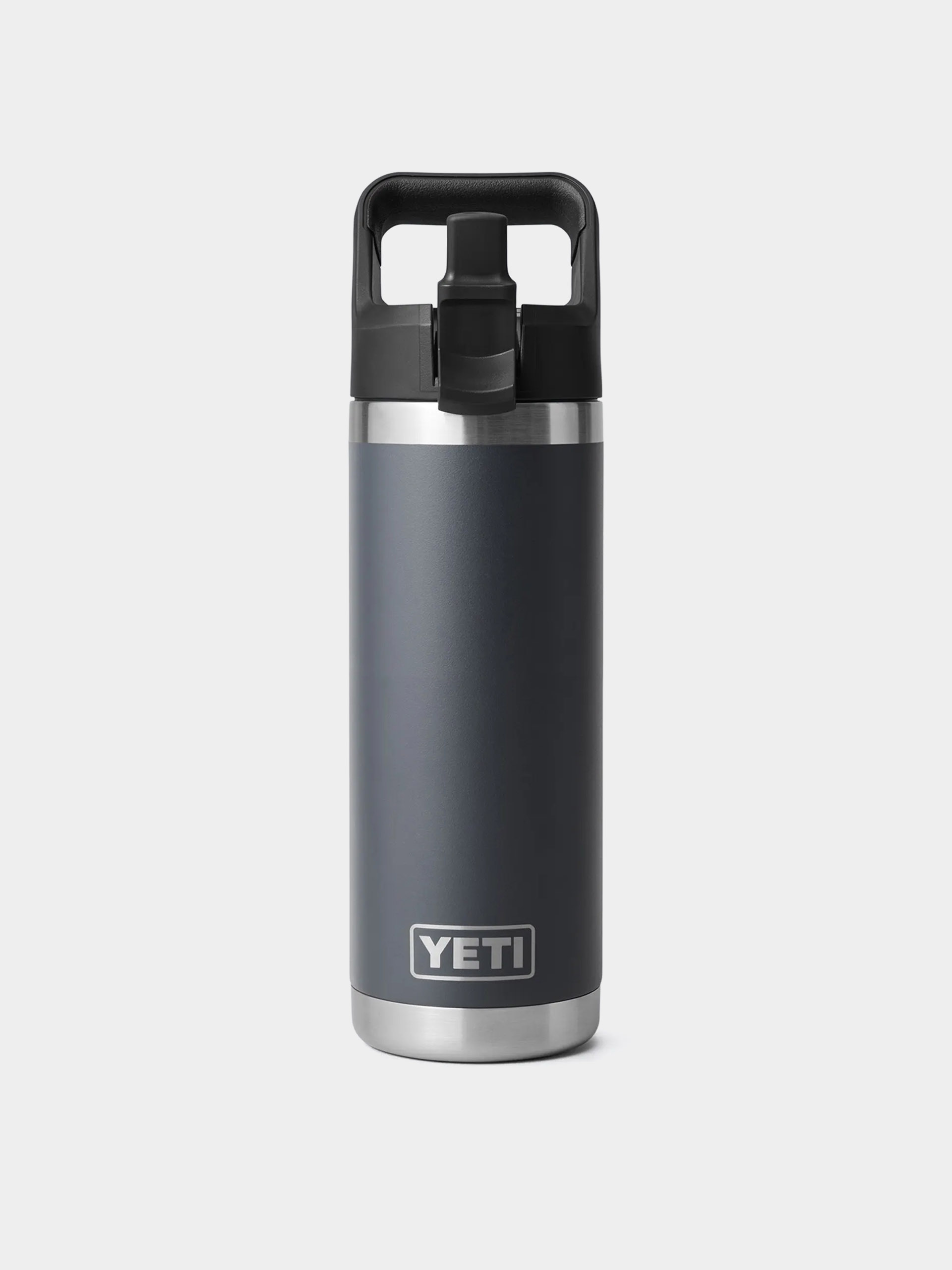 YETI Flasche Rambler 532mlStraw (charcoal)