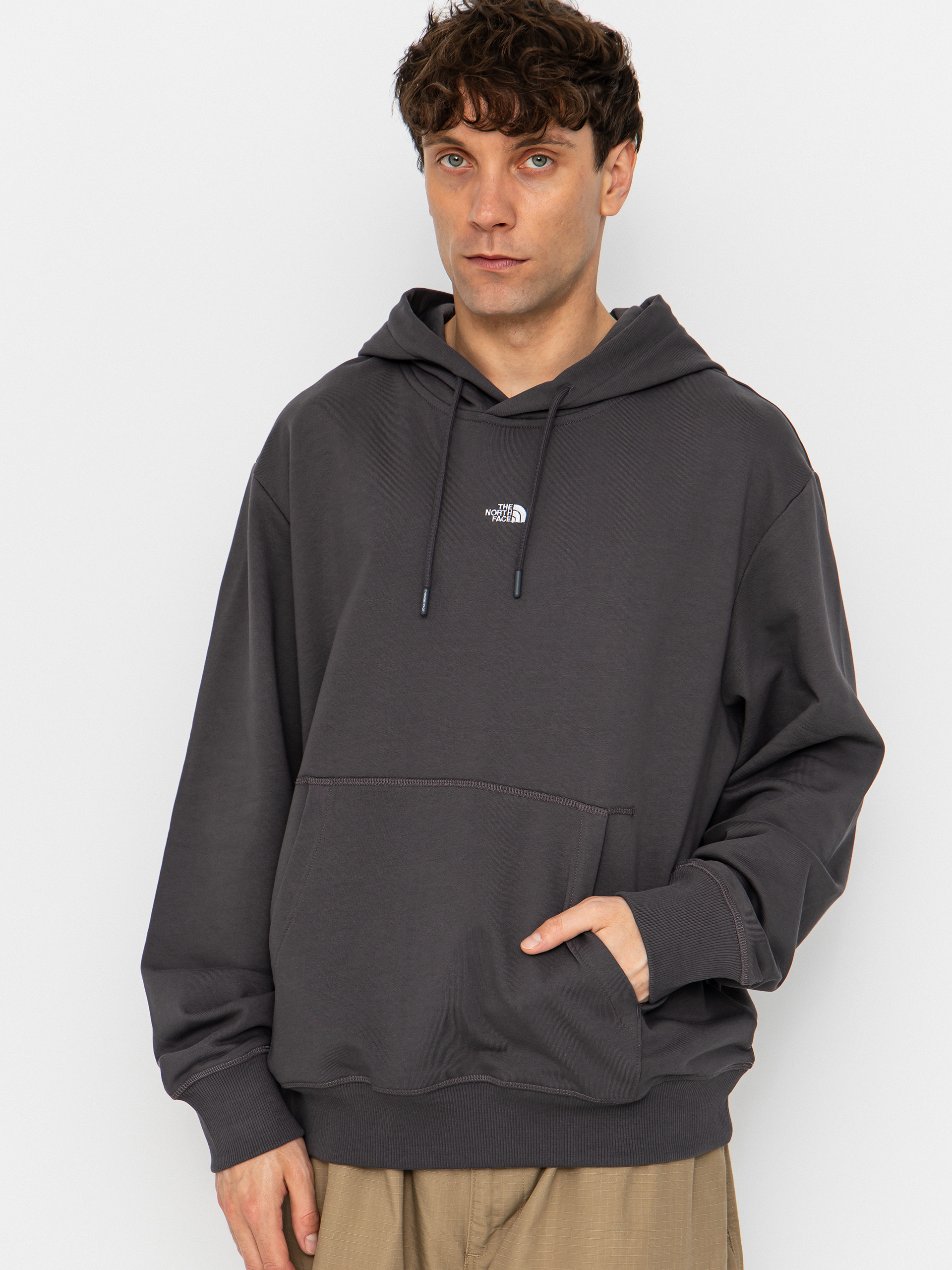 The North Face Essential Light Relaxed HD Hoodie (anthracite grey)