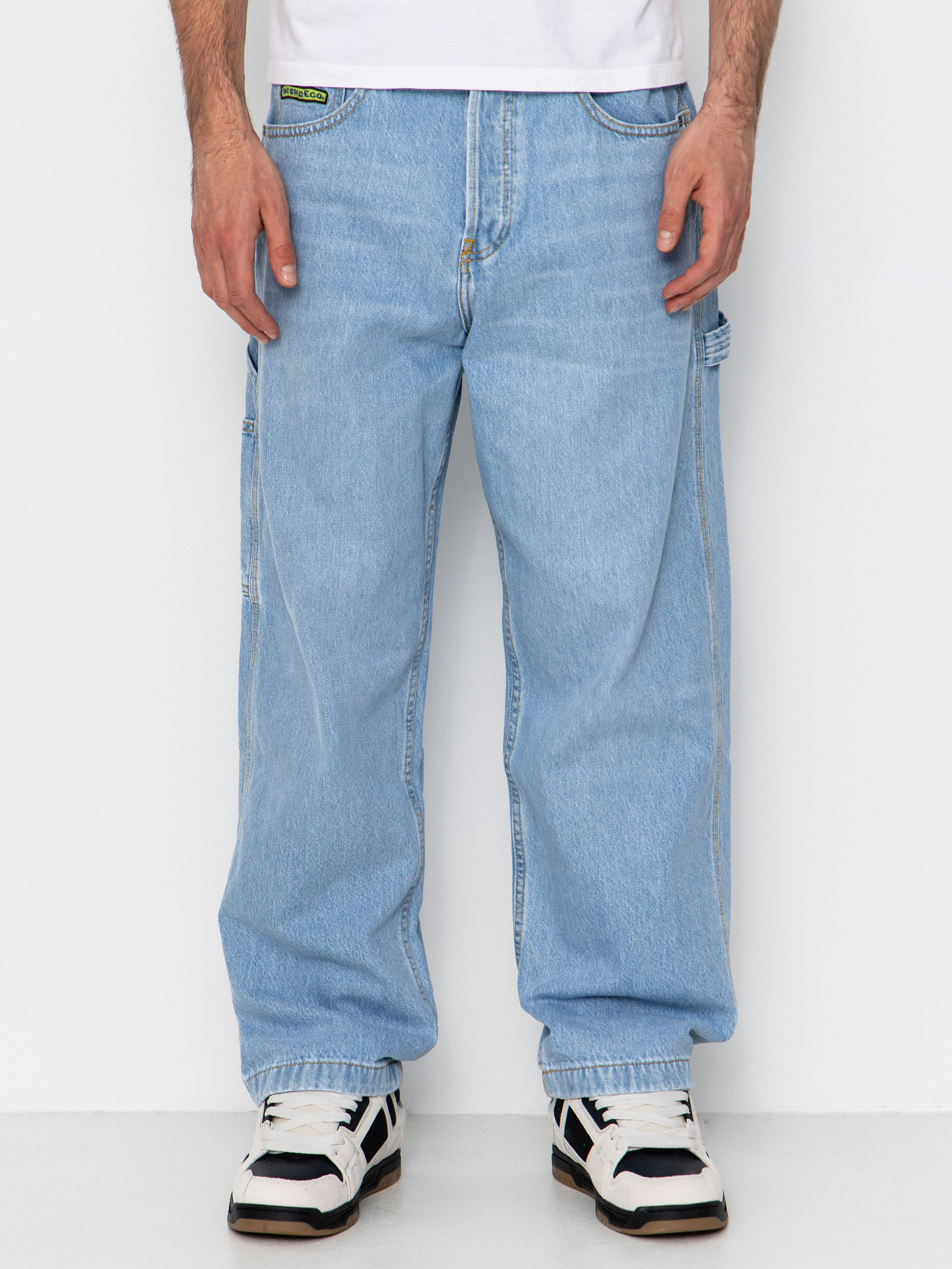 5 1/2 BAGGY DENIM 28 サックスブルー DC Baggy Denim Carpenter Pants - blue (indigo light)