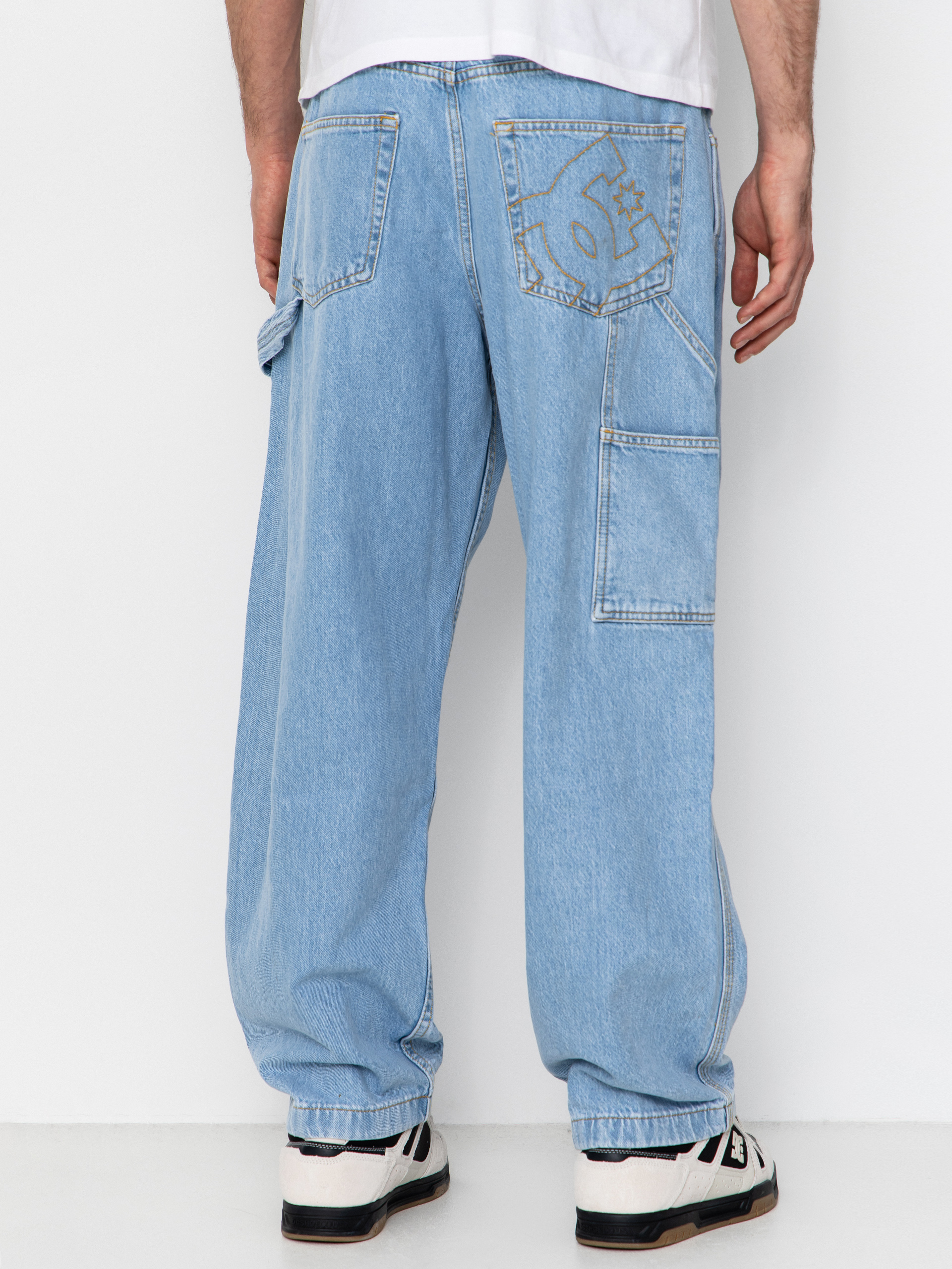 DC Baggy Denim Carpenter Pants (indigo light)