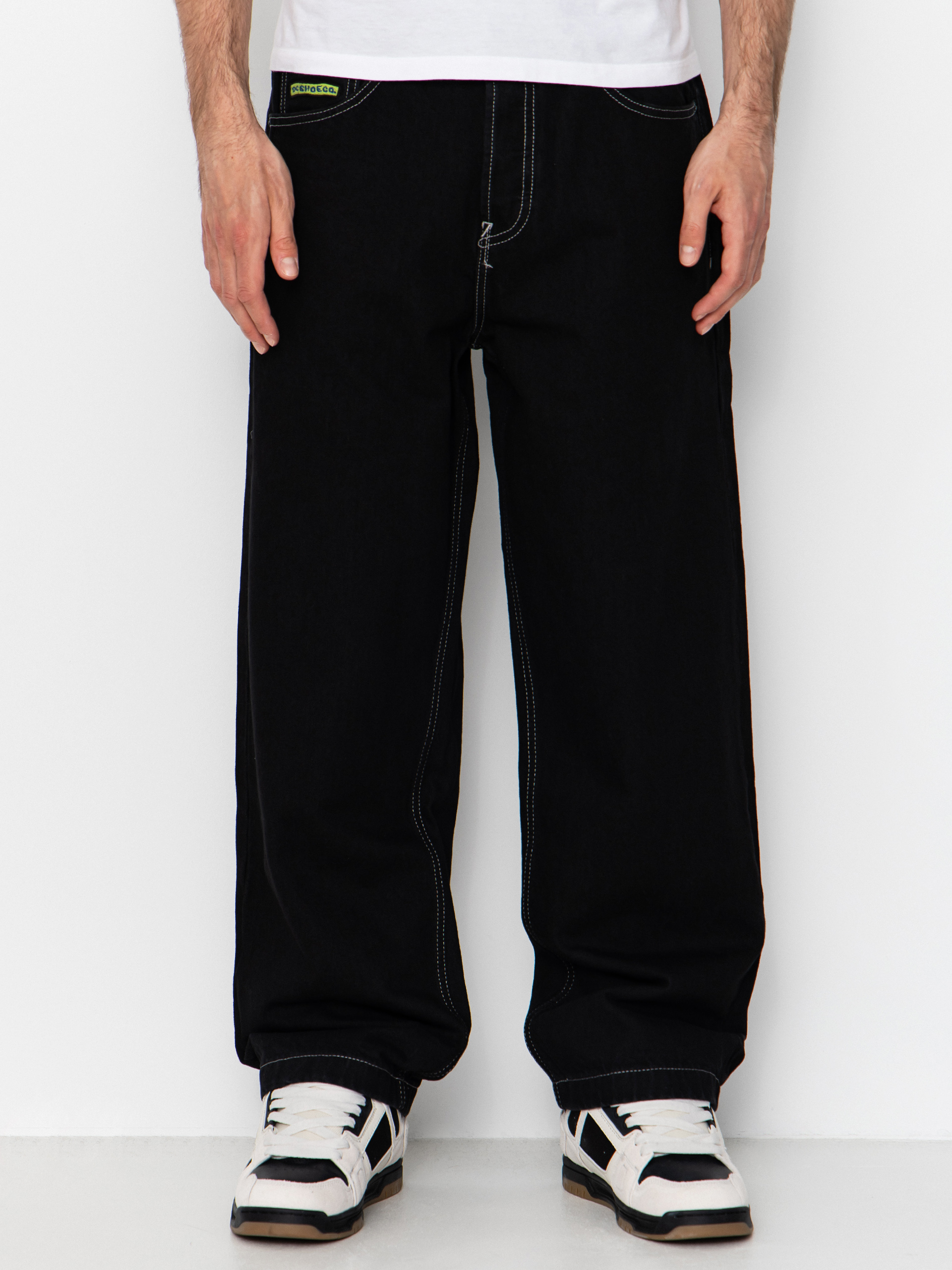 DC Baggy Denim Pants (black tint)