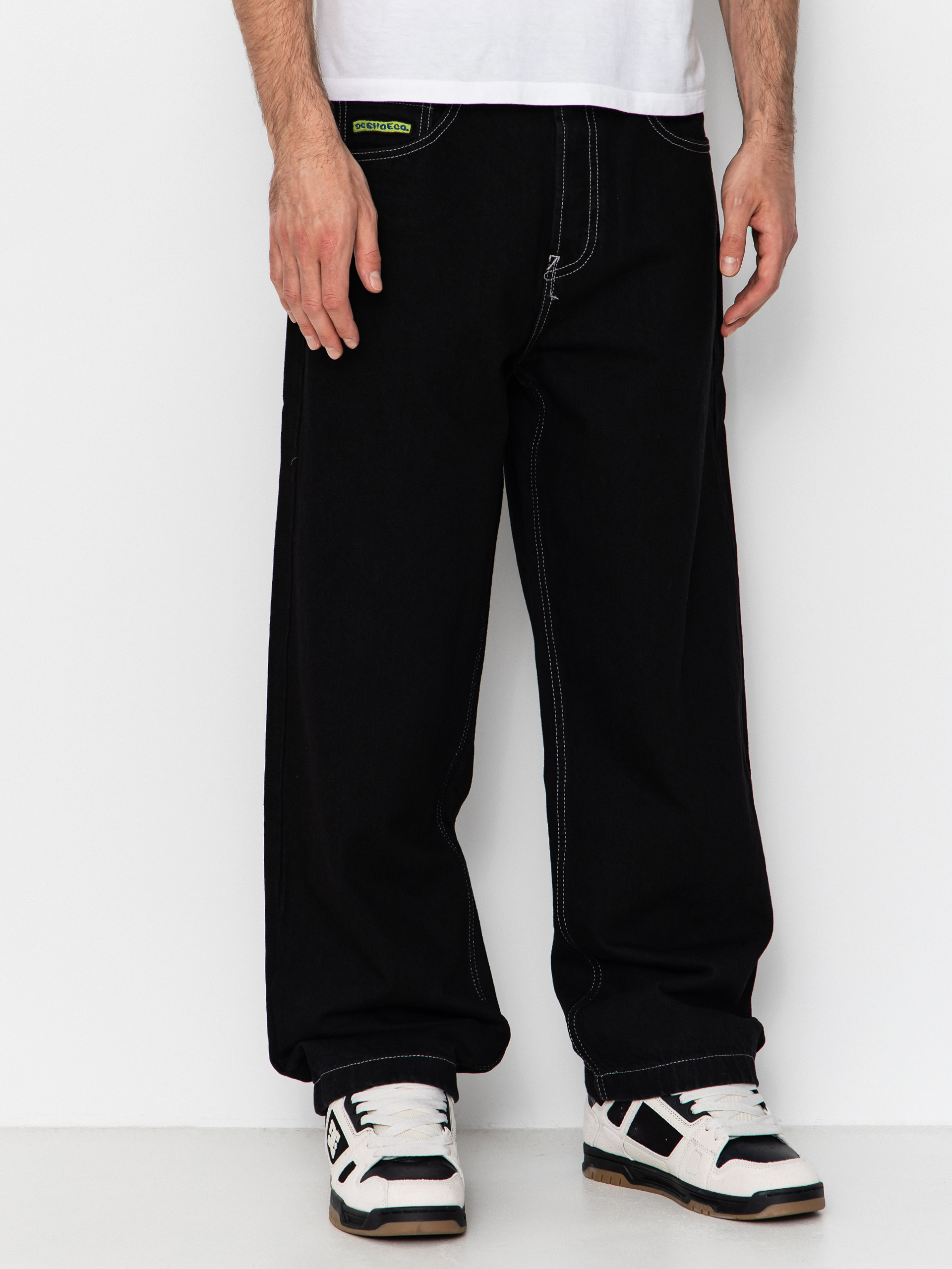 DC Baggy Denim Pants (black tint)