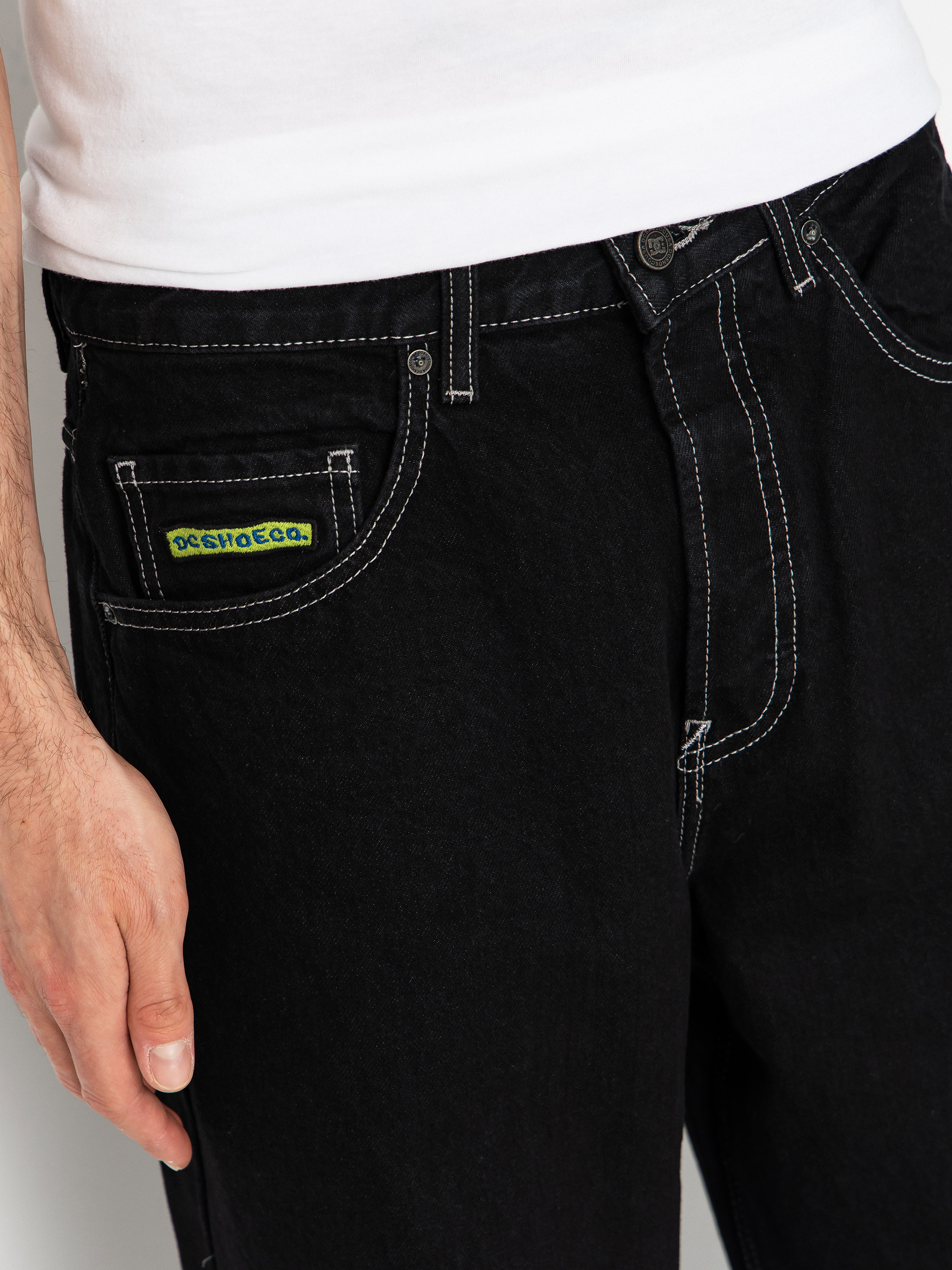 DC Baggy Denim Hose (black tint)