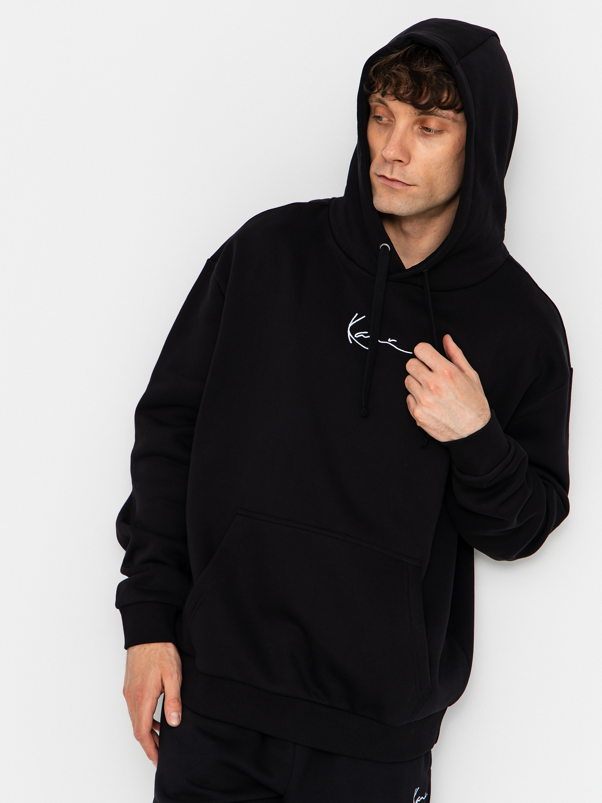 Karl Kani Small Signature HD Hoodie (black)