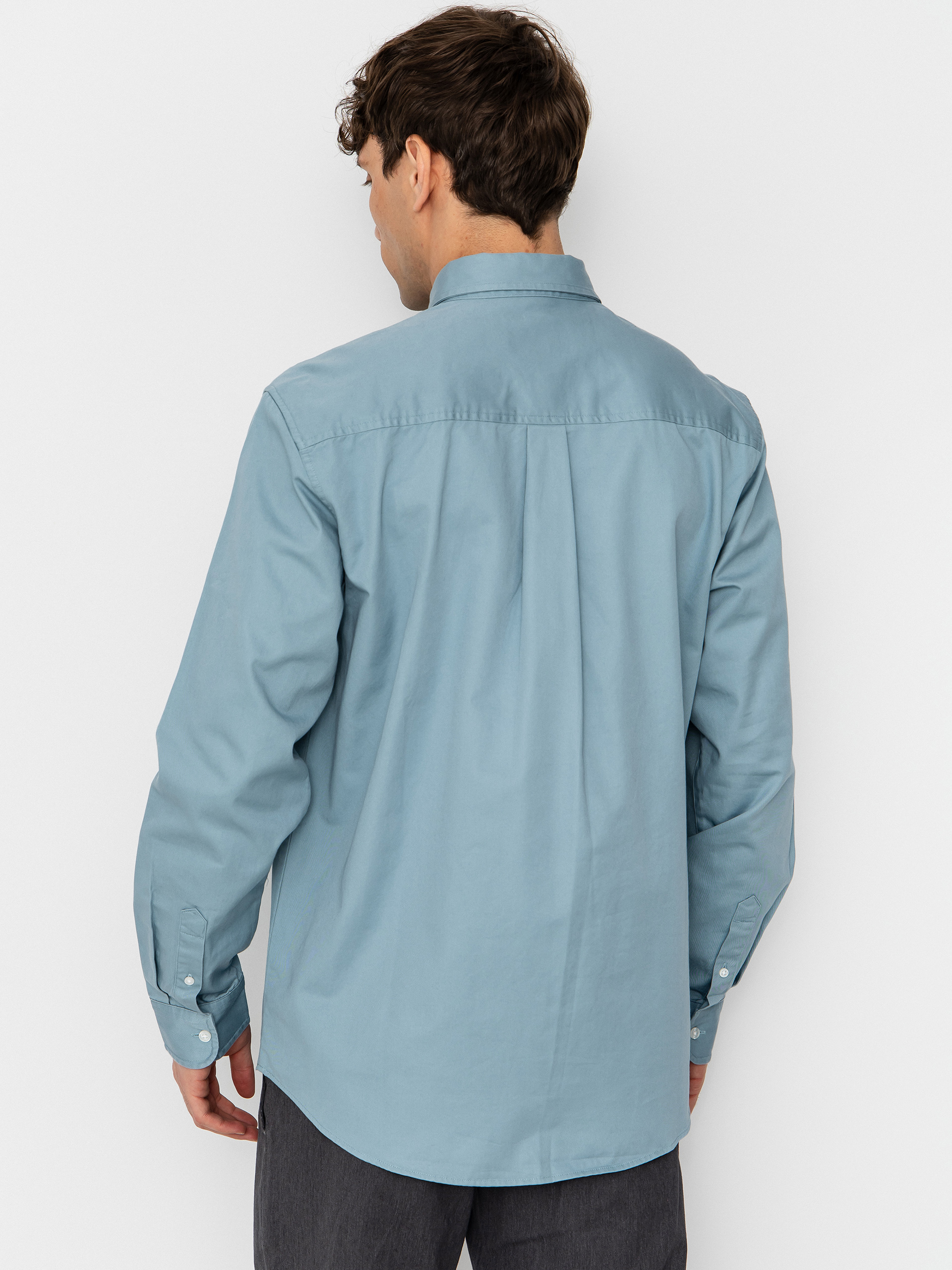 Carhartt WIP Madison Hemd (tourmaline/white)