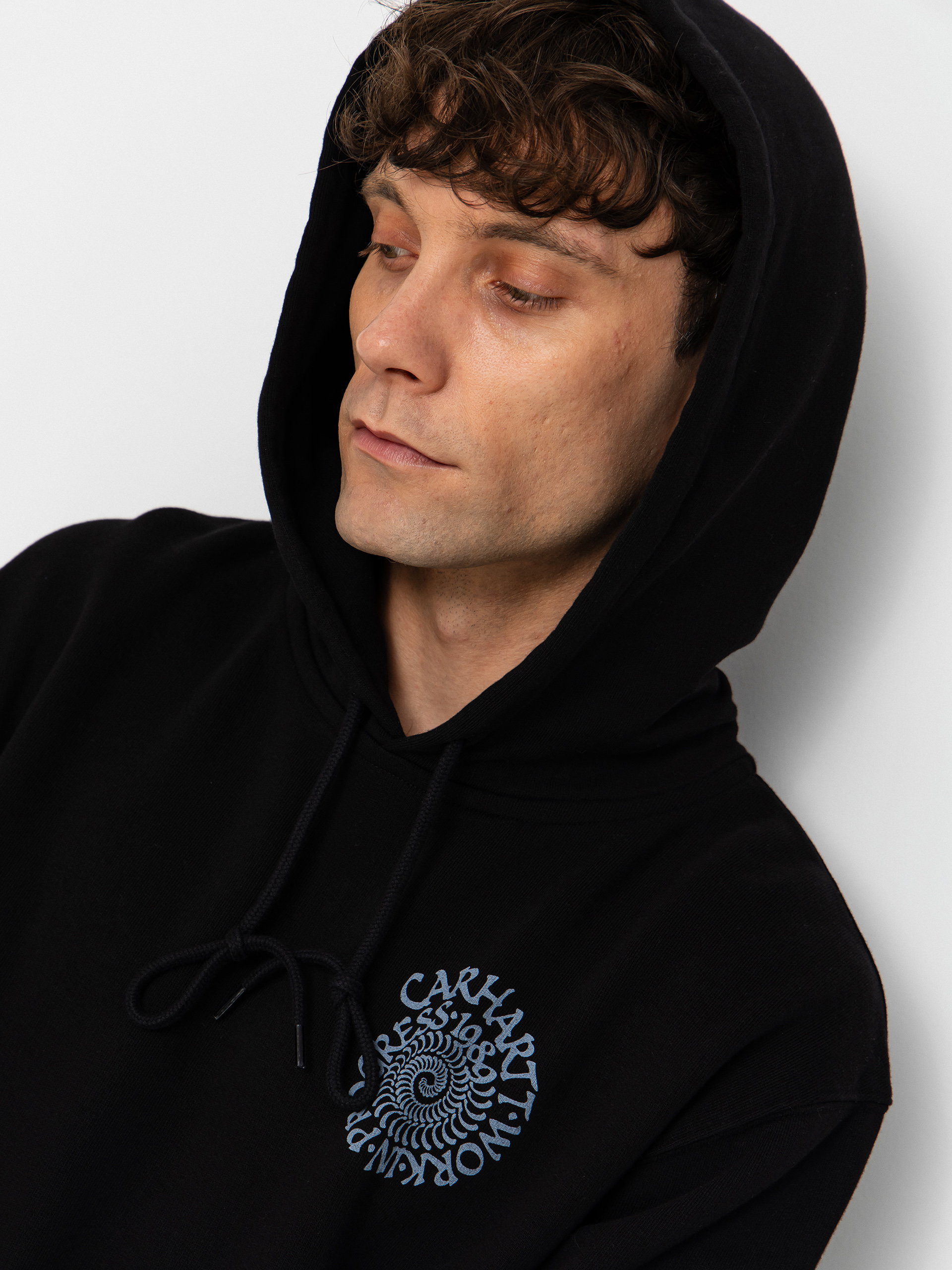 Carhartt WIP Hoodie Spiral HD (black)