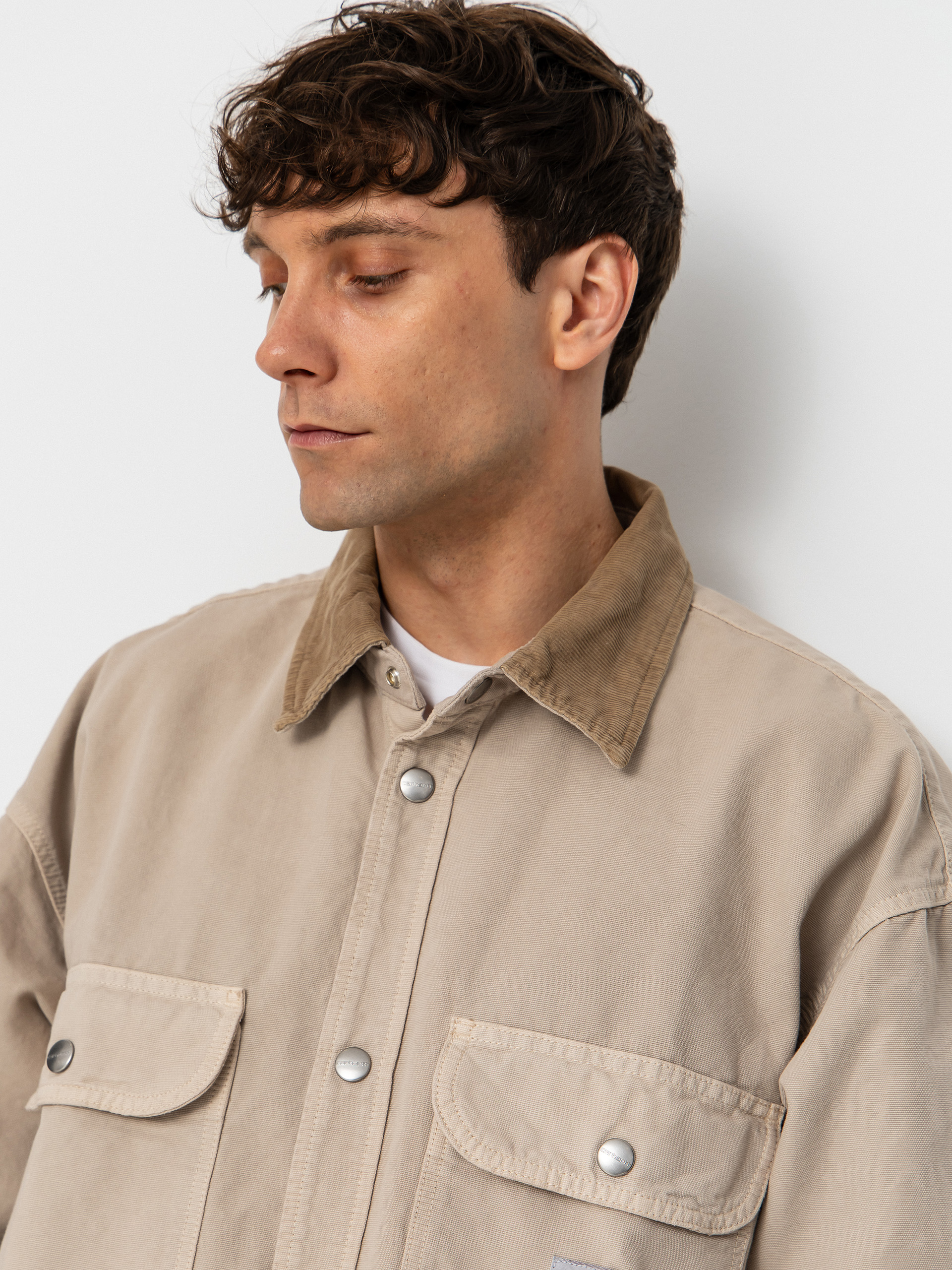 Carhartt WIP Prescott Jacke (string/leather)