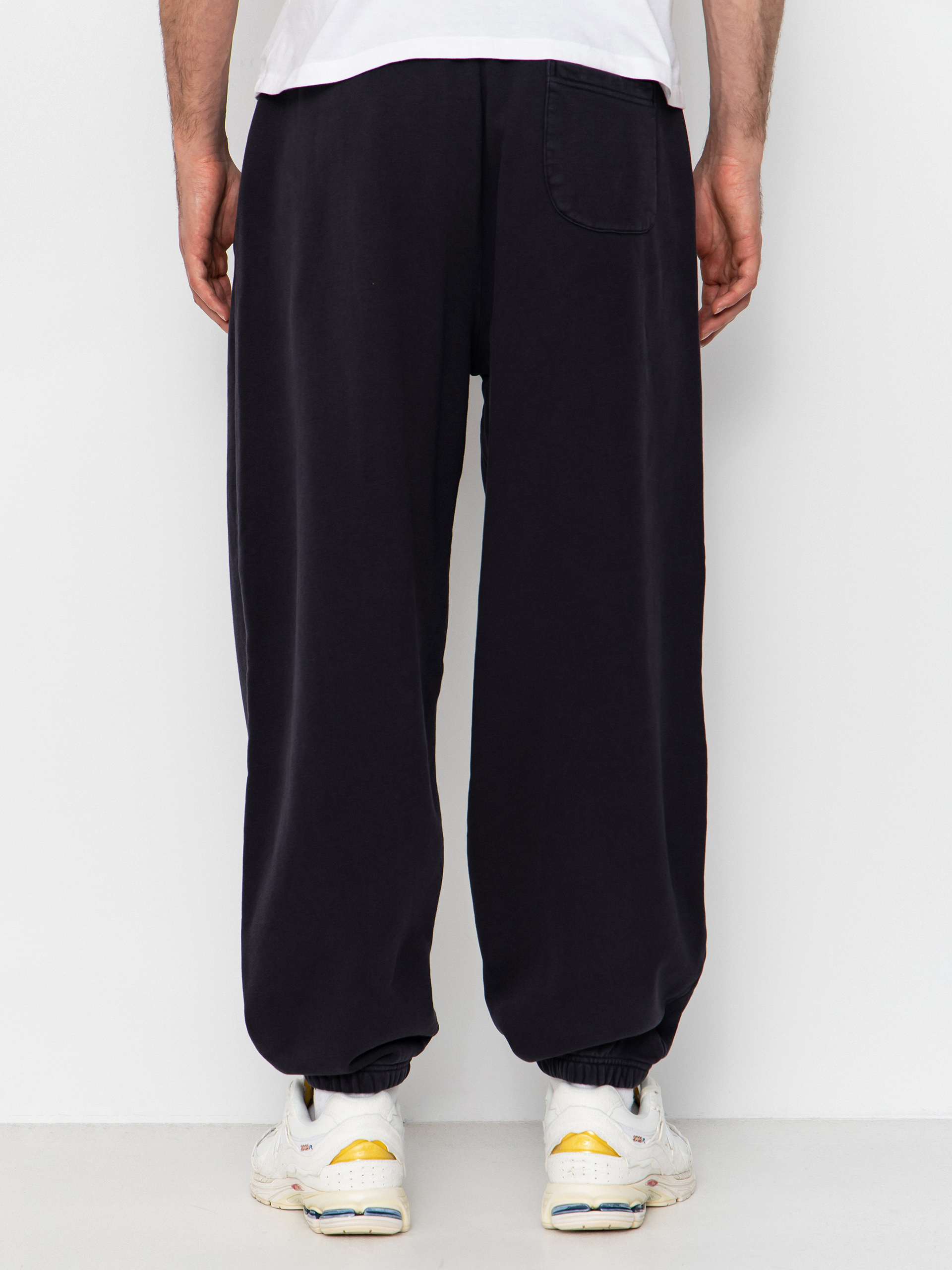 Deus Ex Machina Shield Garment Dyed Track Pants (black)