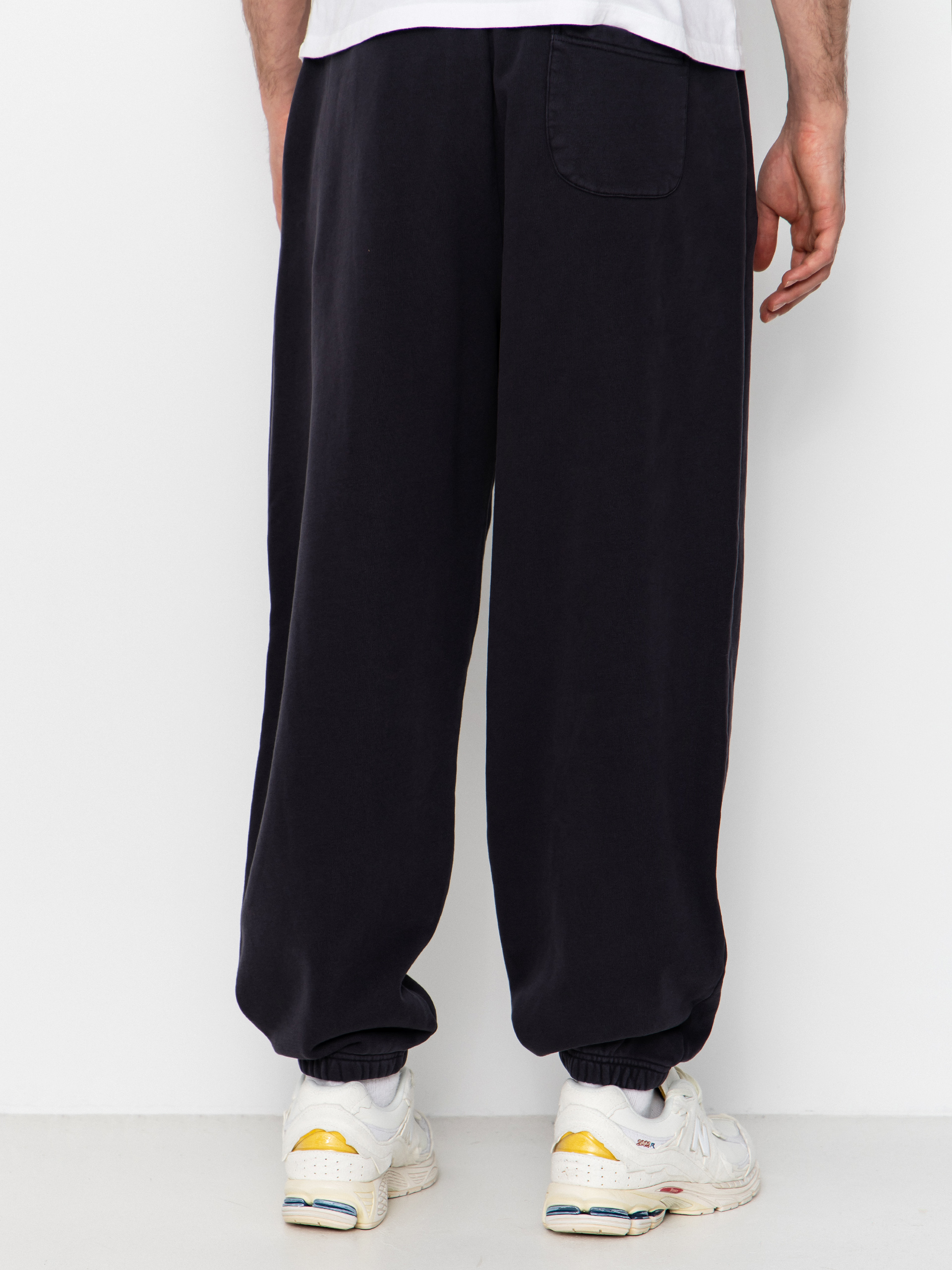 Deus Ex Machina Shield Garment Dyed Track Hose (black)