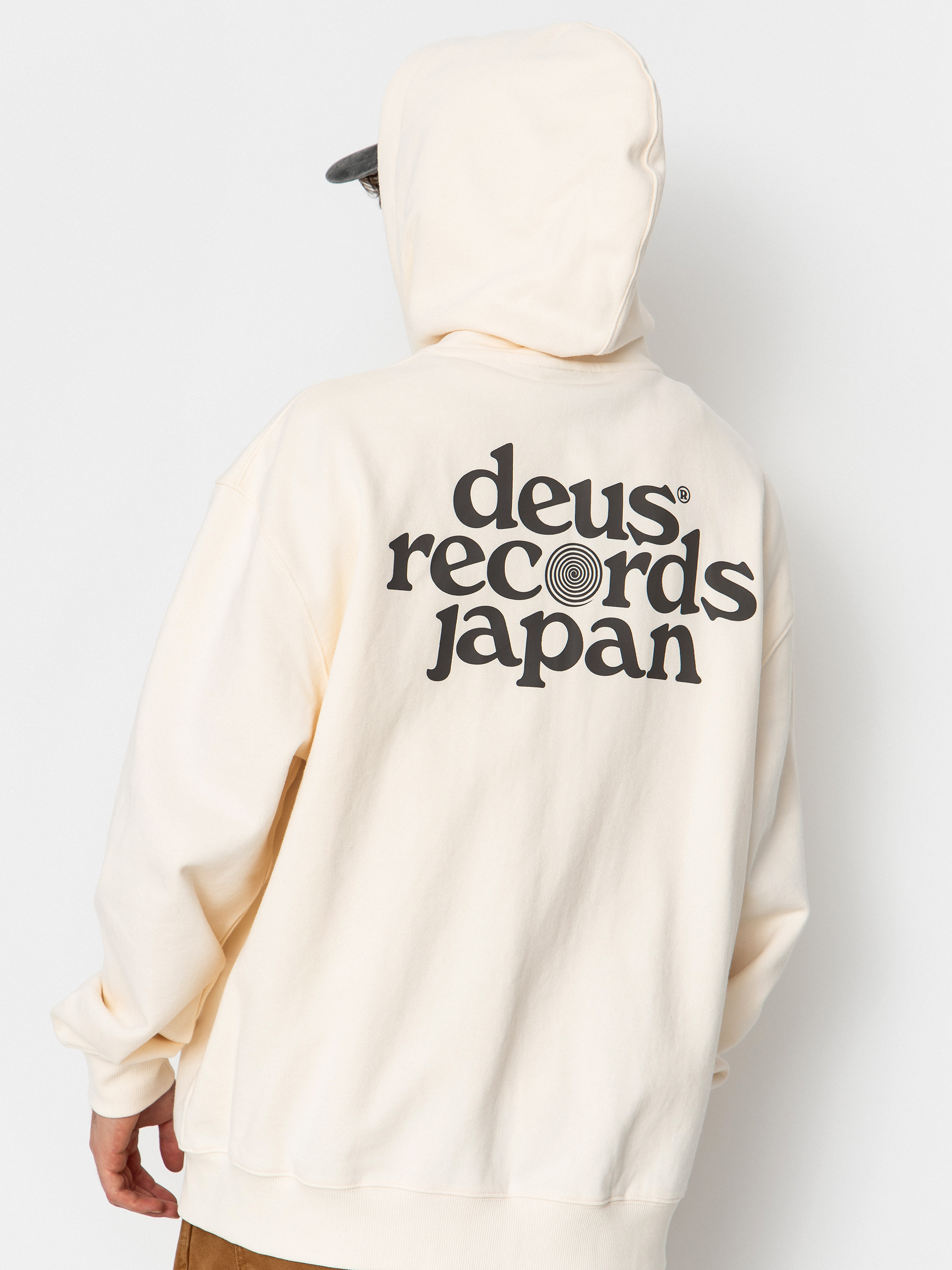 Deus Ex Machina Hoodie Strata ZHD - beige (dirty white)
