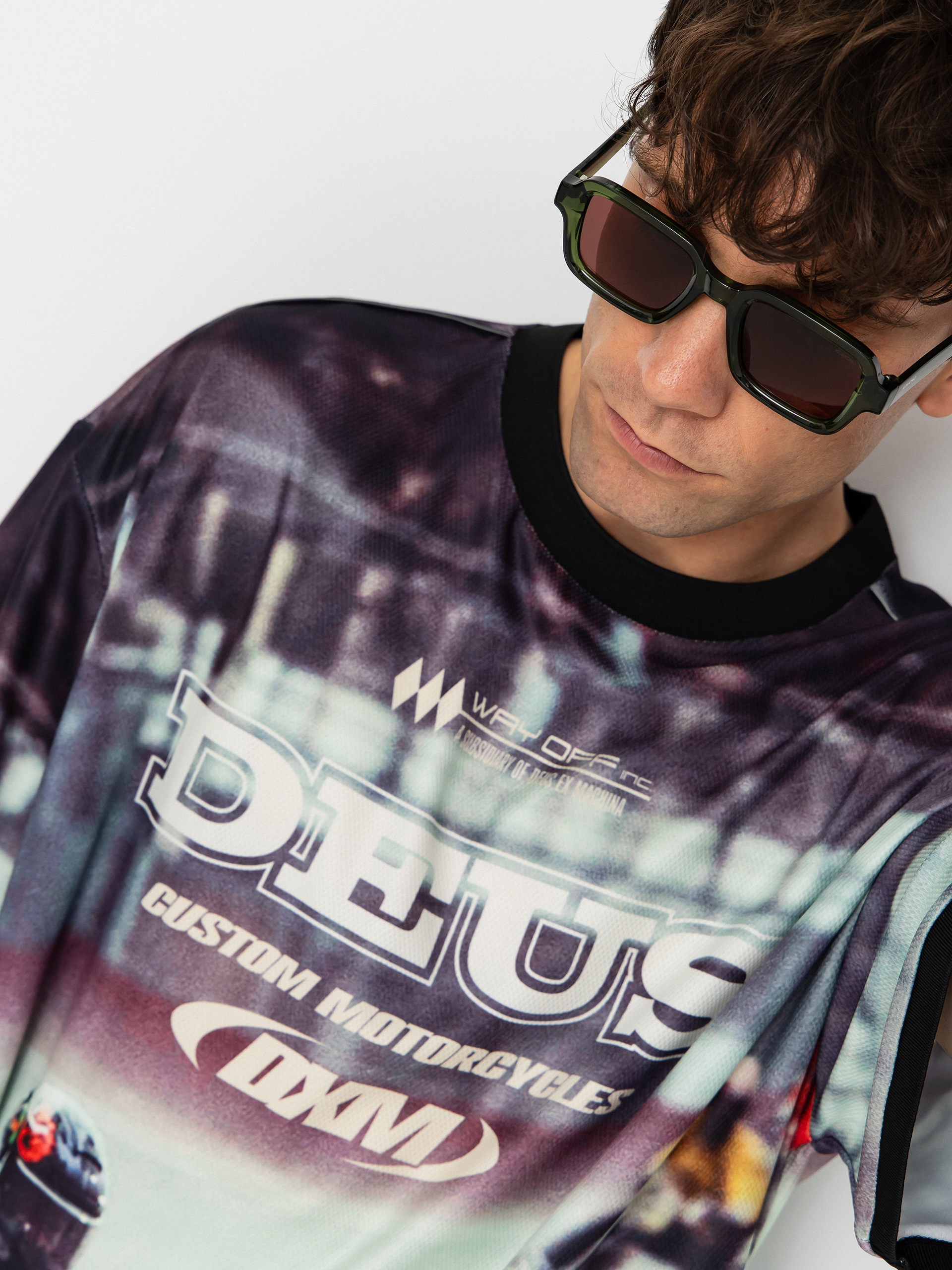 Deus Ex Machina T-Shirt Enduro Photo Ss Jersey (brown)