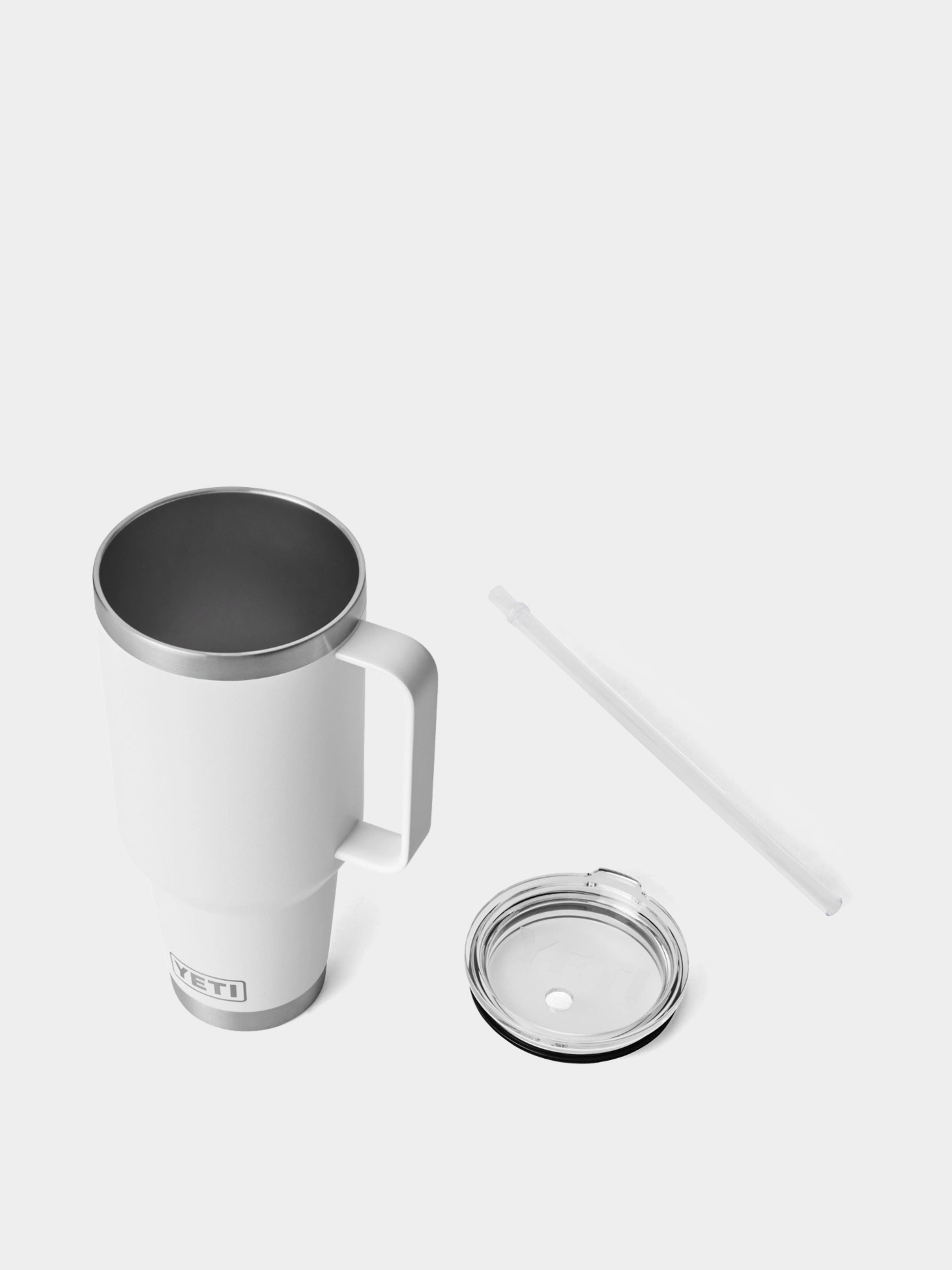 YETI Becher Rambler 1,2L Straw (white)
