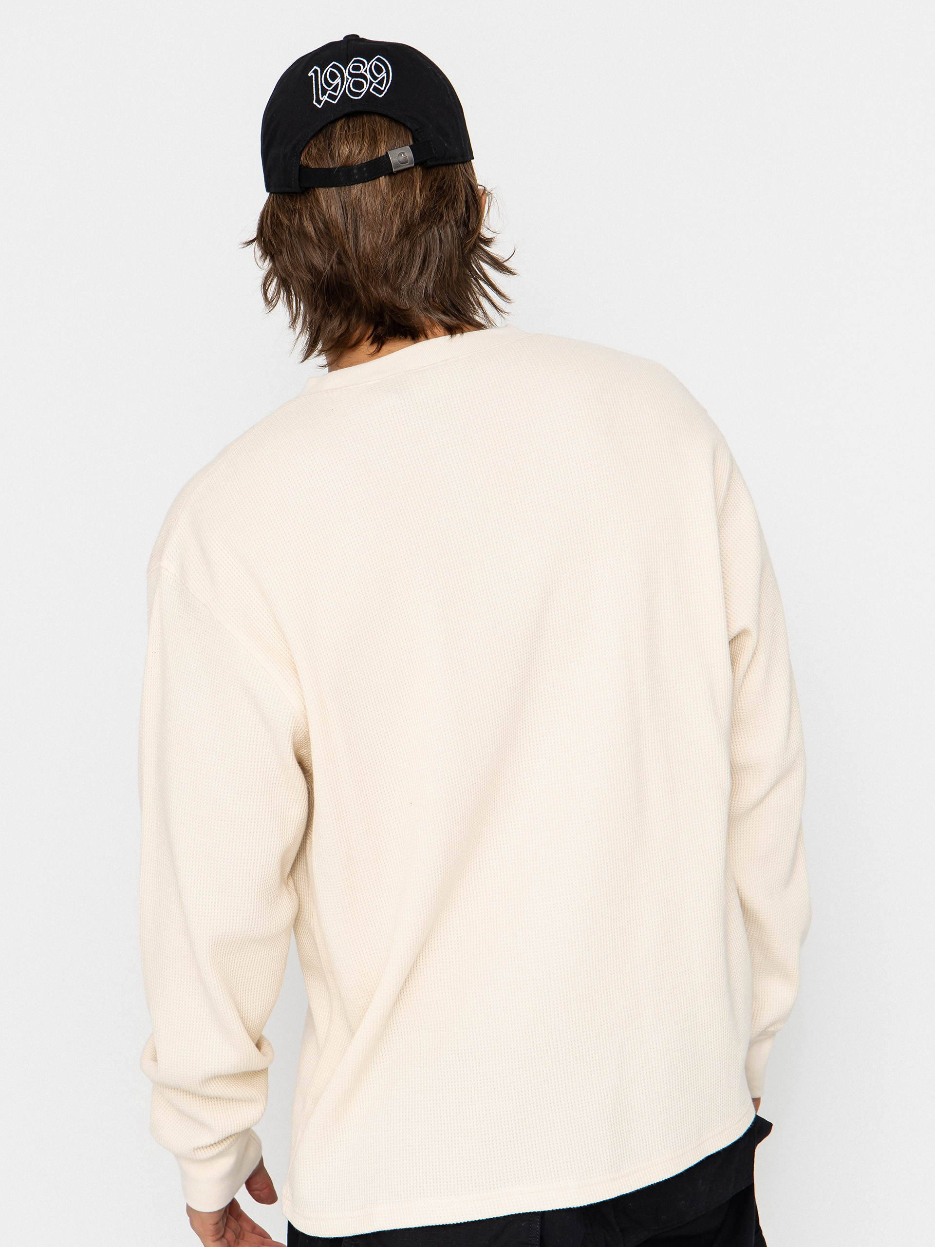 Carhartt WIP Eightynine Waffle Longsleeve (natural/black)