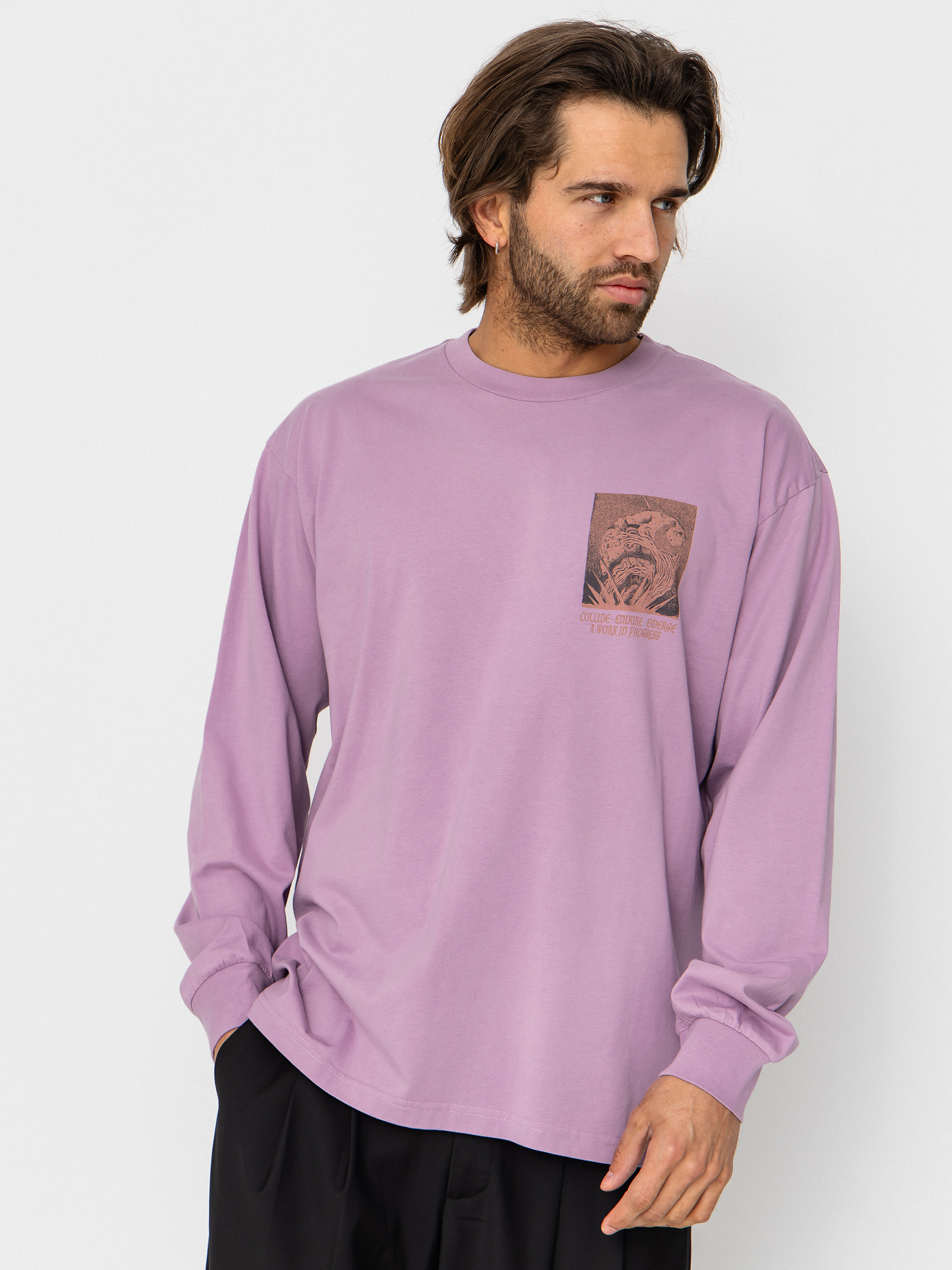 Carhartt WIP Emerge Longsleeve (gentle purple)