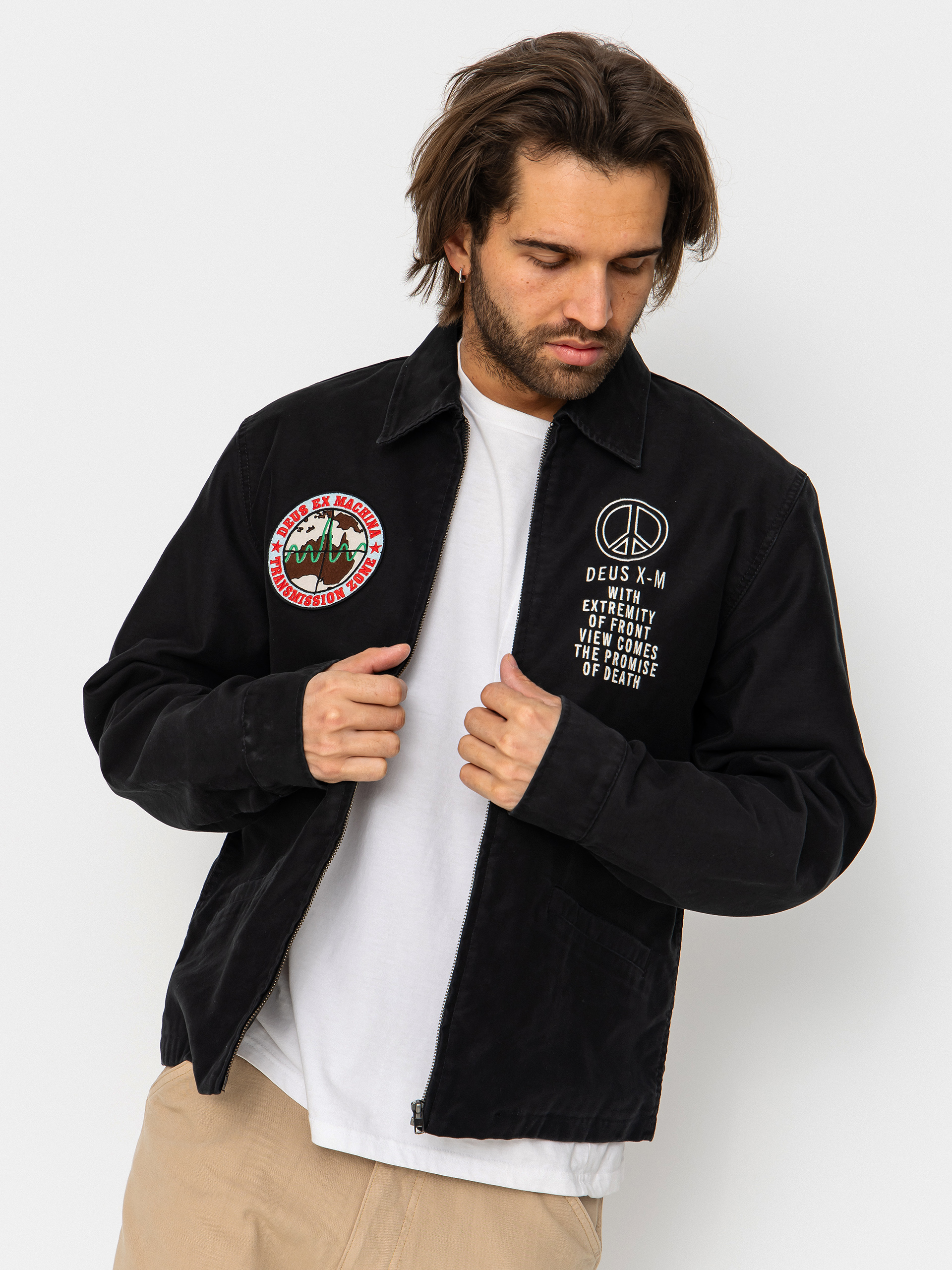 Deus Ex Machina Jacke Fugazi Souvenir (black)