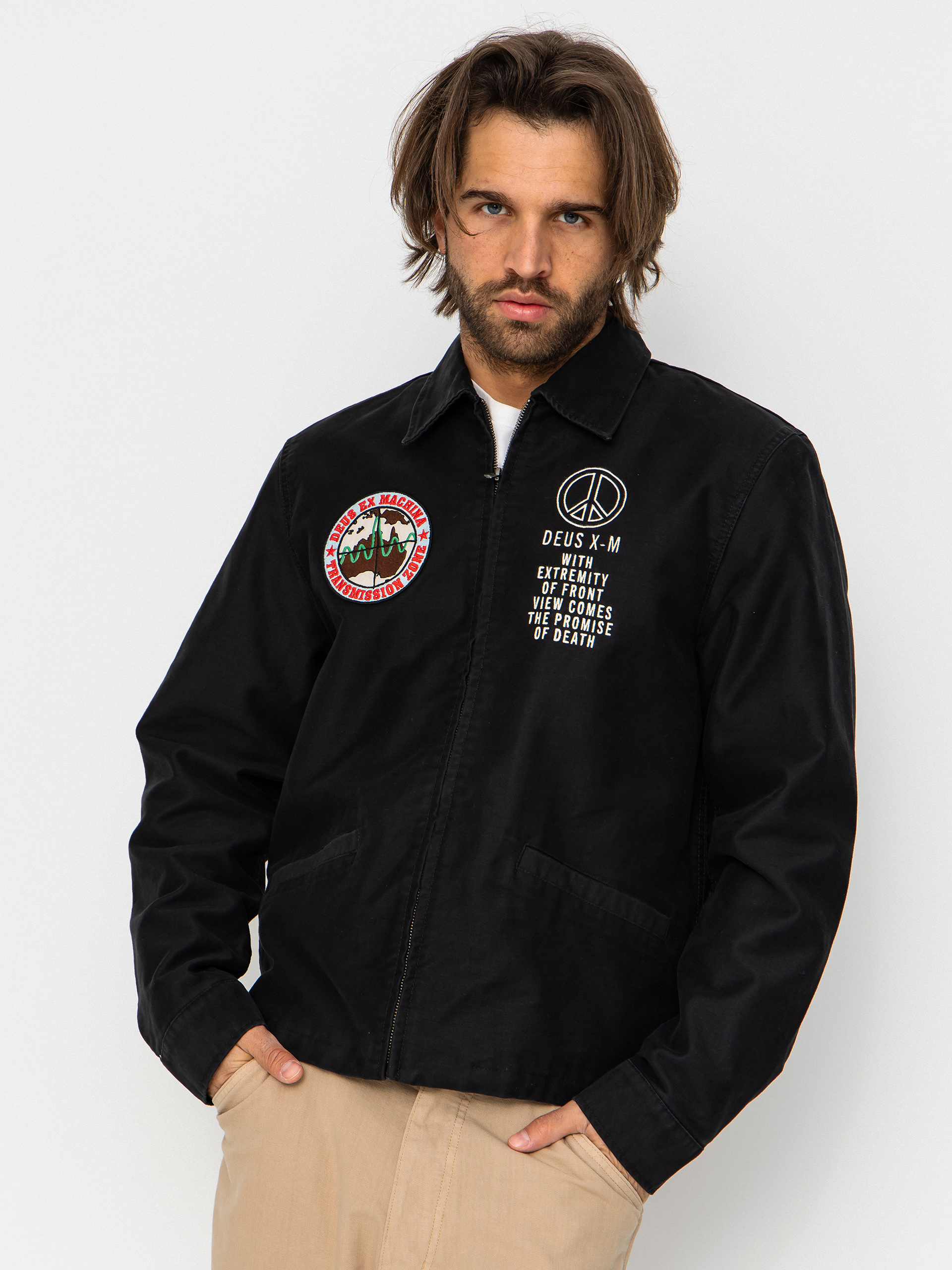 Deus Ex Machina Jacket Fugazi Souvenir - black (black)