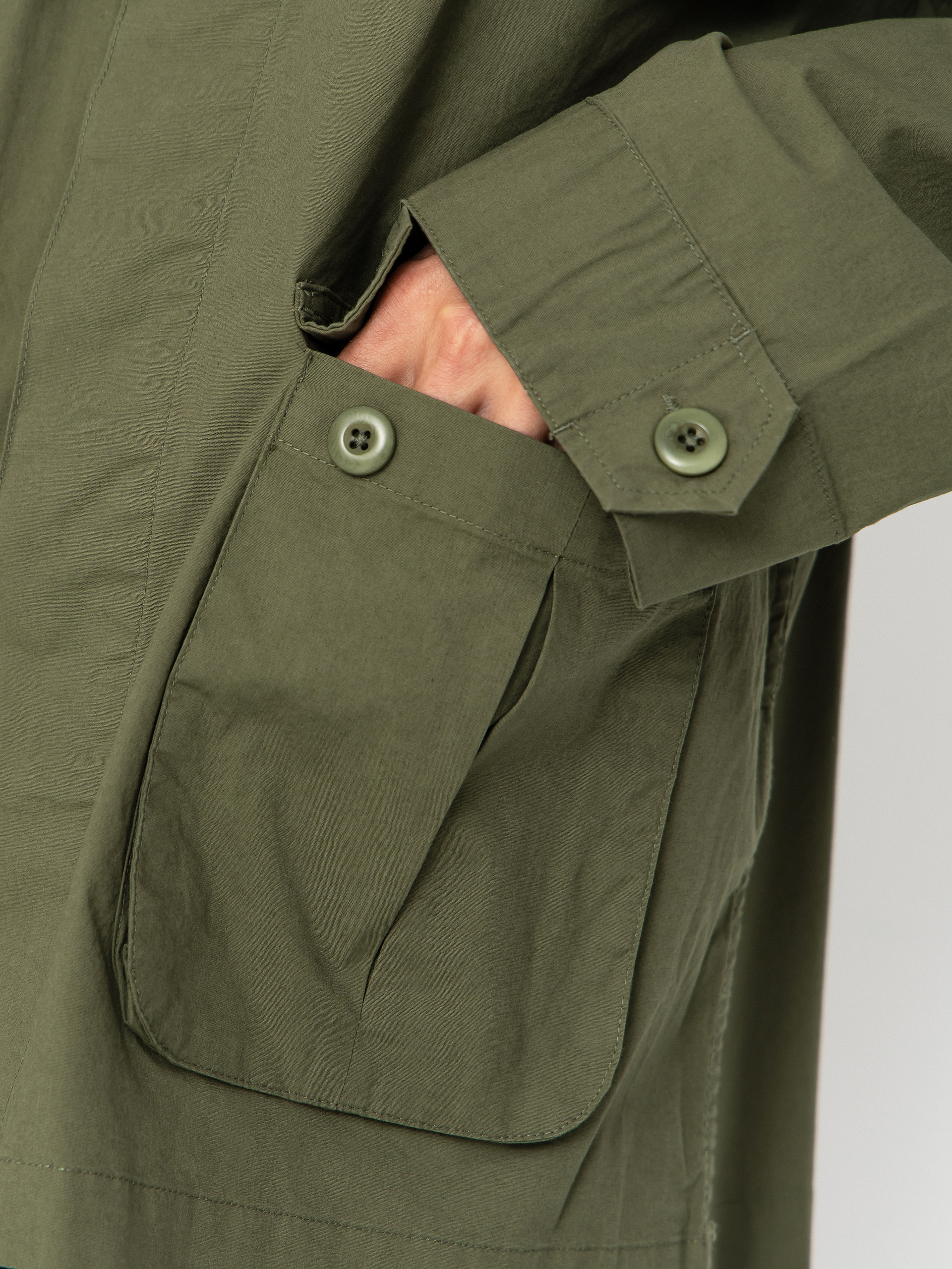 Deus Ex Machina Hemd Power Overshirt (pine green)