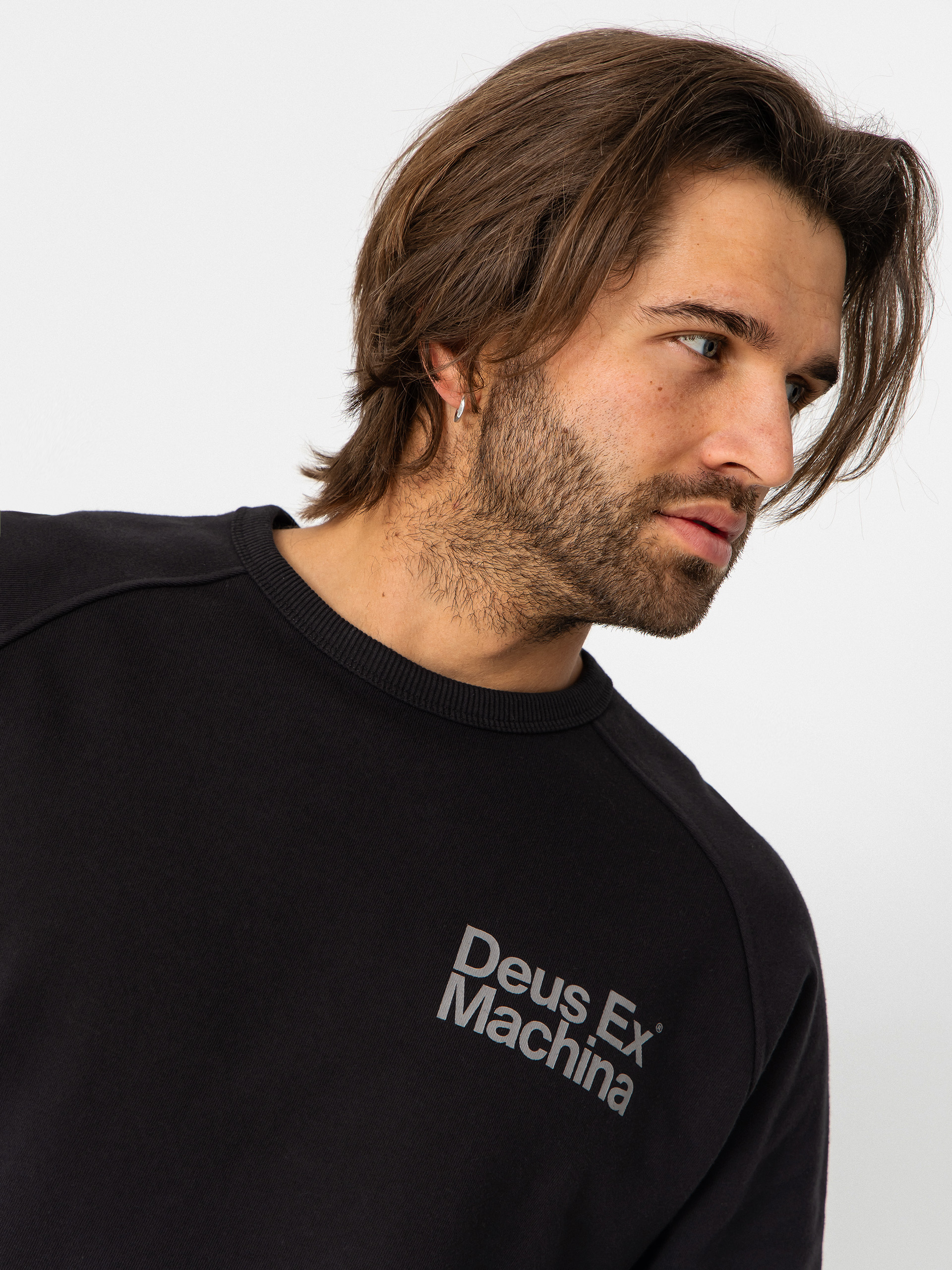 Deus Ex Machina Sweatshirt Plenty Good Crew (black)